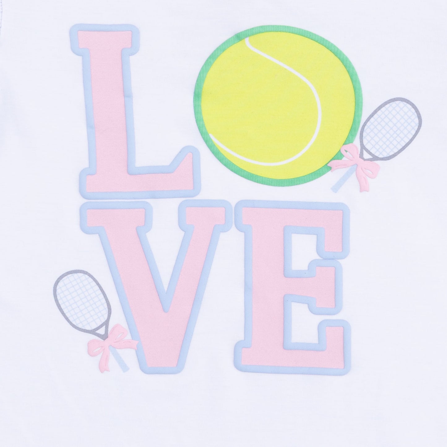 Pretty Tennis - Ruffle Tee