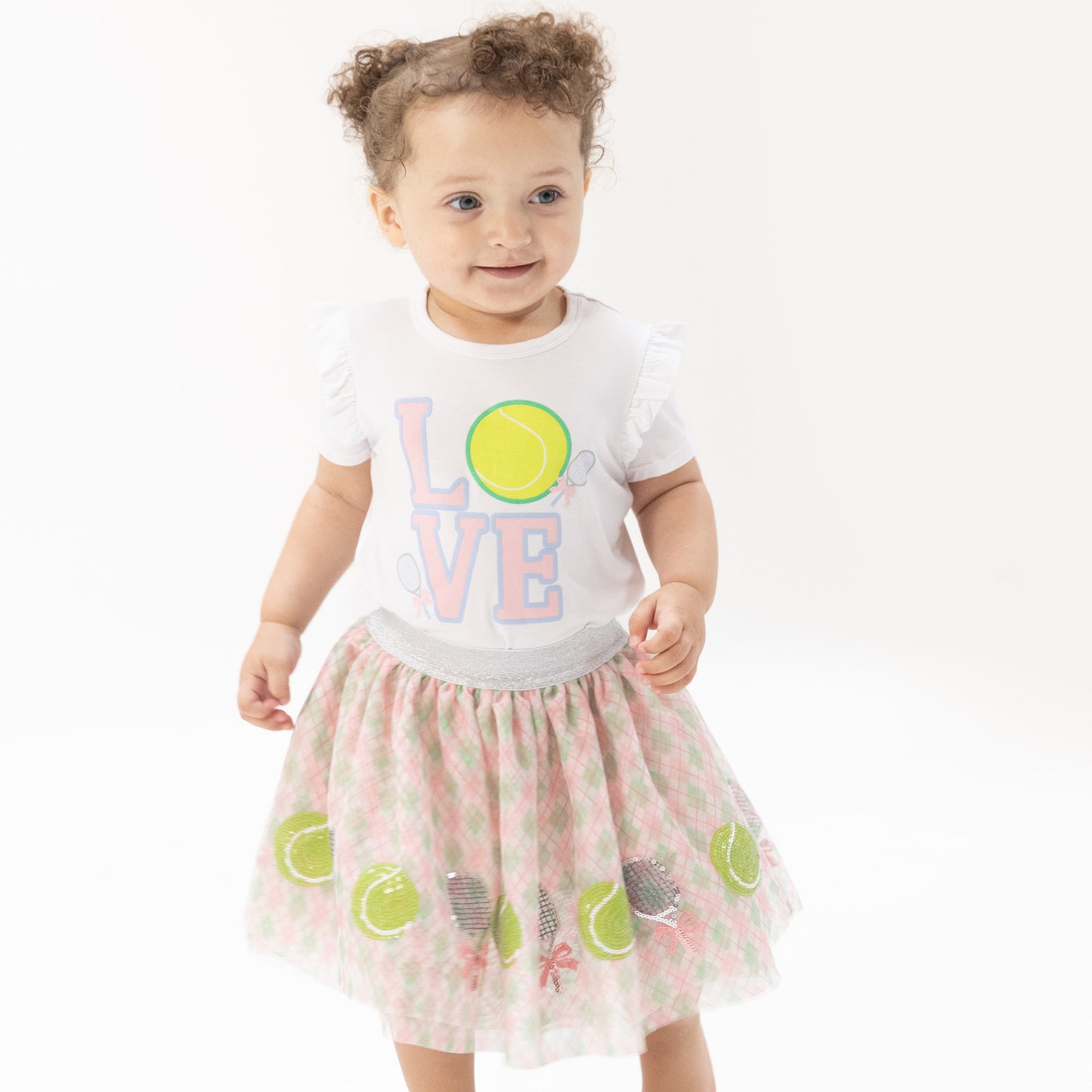 Pretty Tennis - Tutu Skirt with Bike Shorts-Angel Dear