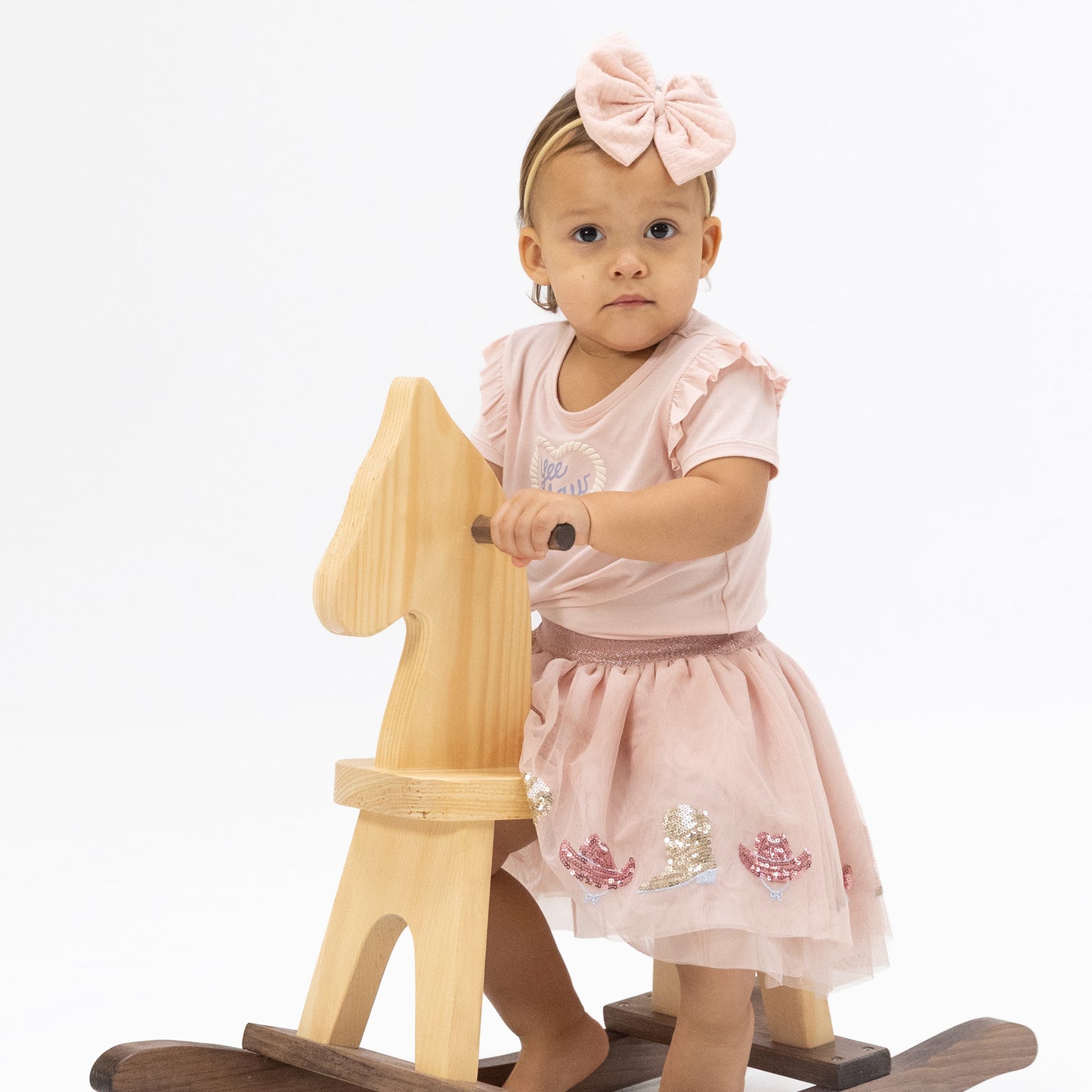 Yee Haw Cowgirl - Tutu Skirt with Bike Shorts-Angel Dear