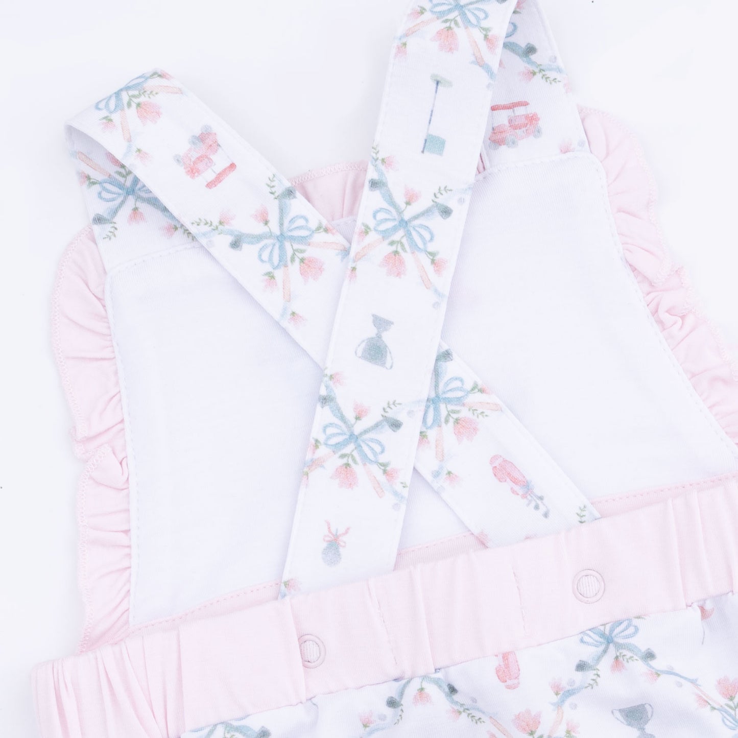 Golf Trellis Pink - Ruffle Bubble