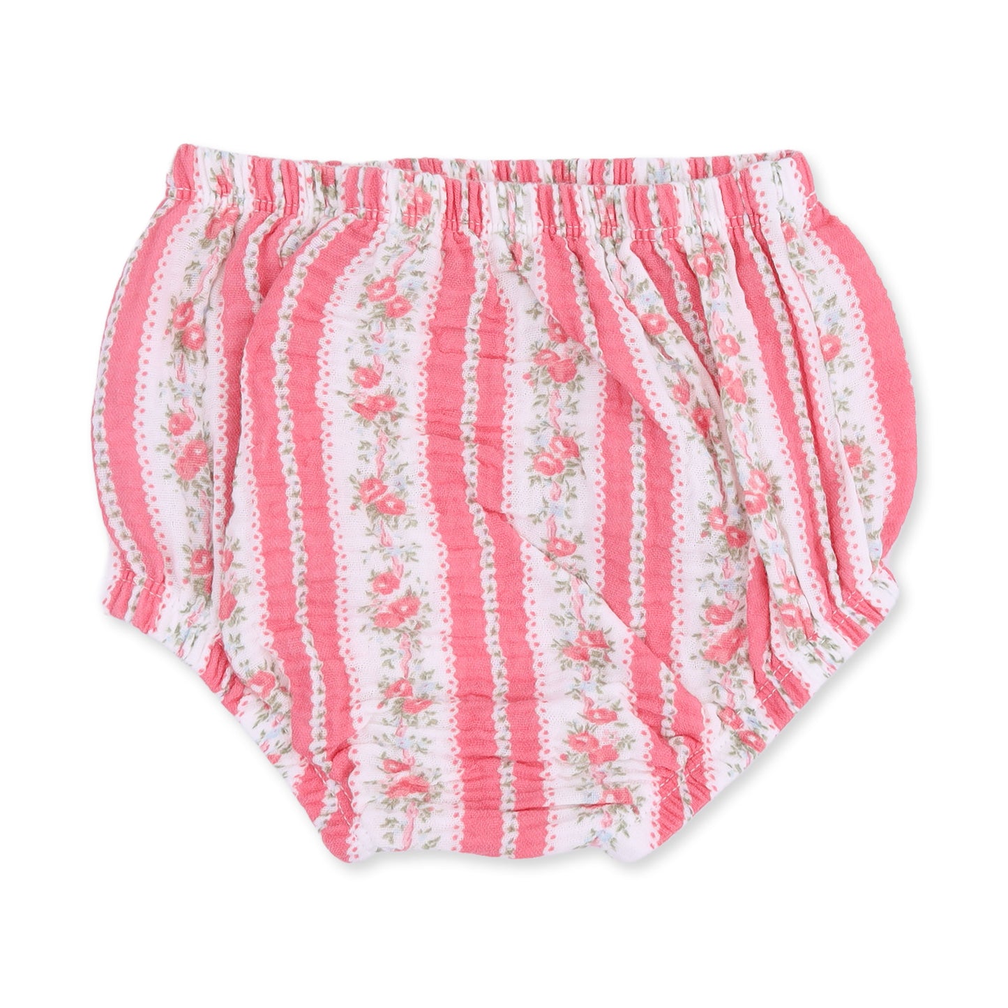 Suzie Floral Stripe - Romy Dress and Bloomer