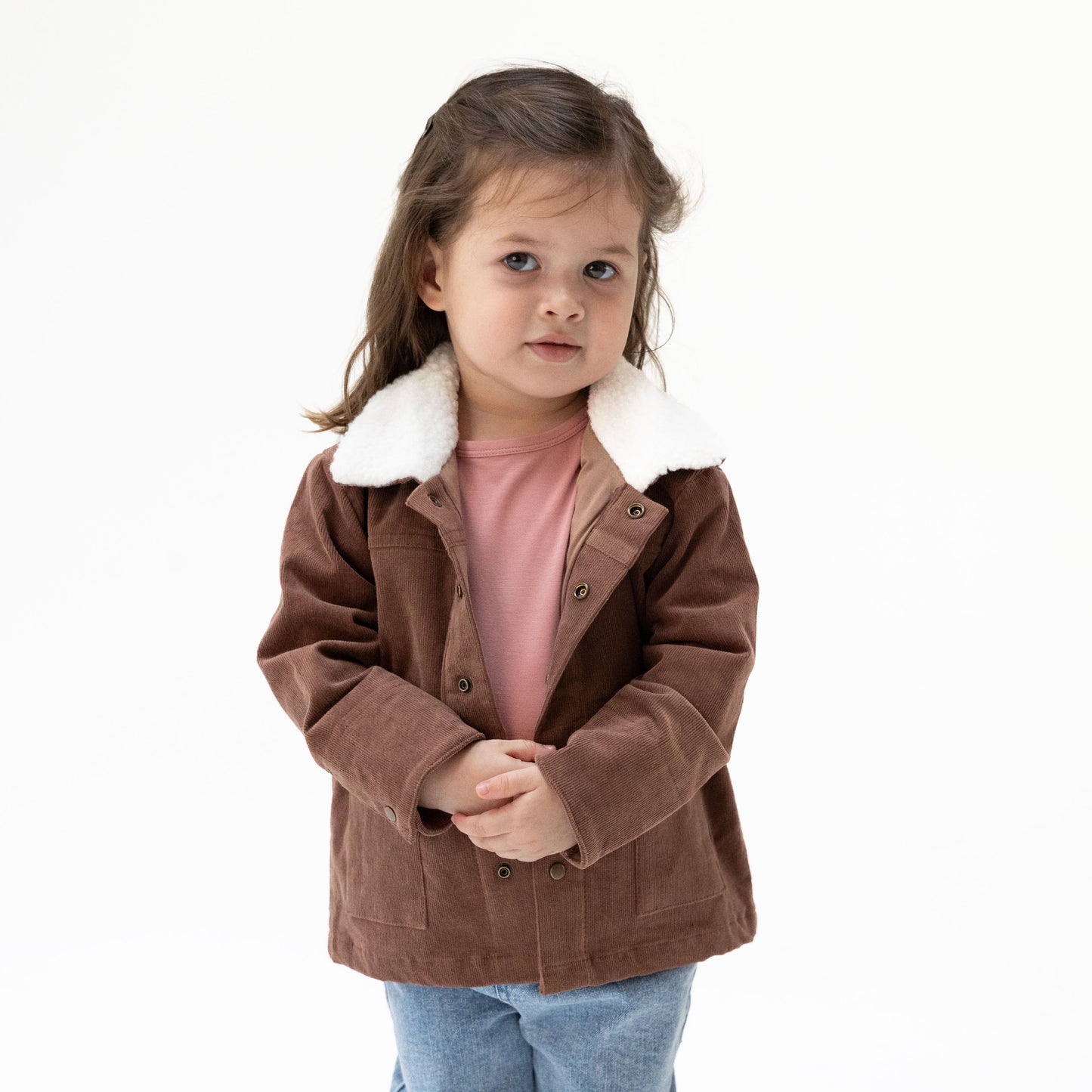 Solid Beaver Fur Corduroy - Corduroy Jacket