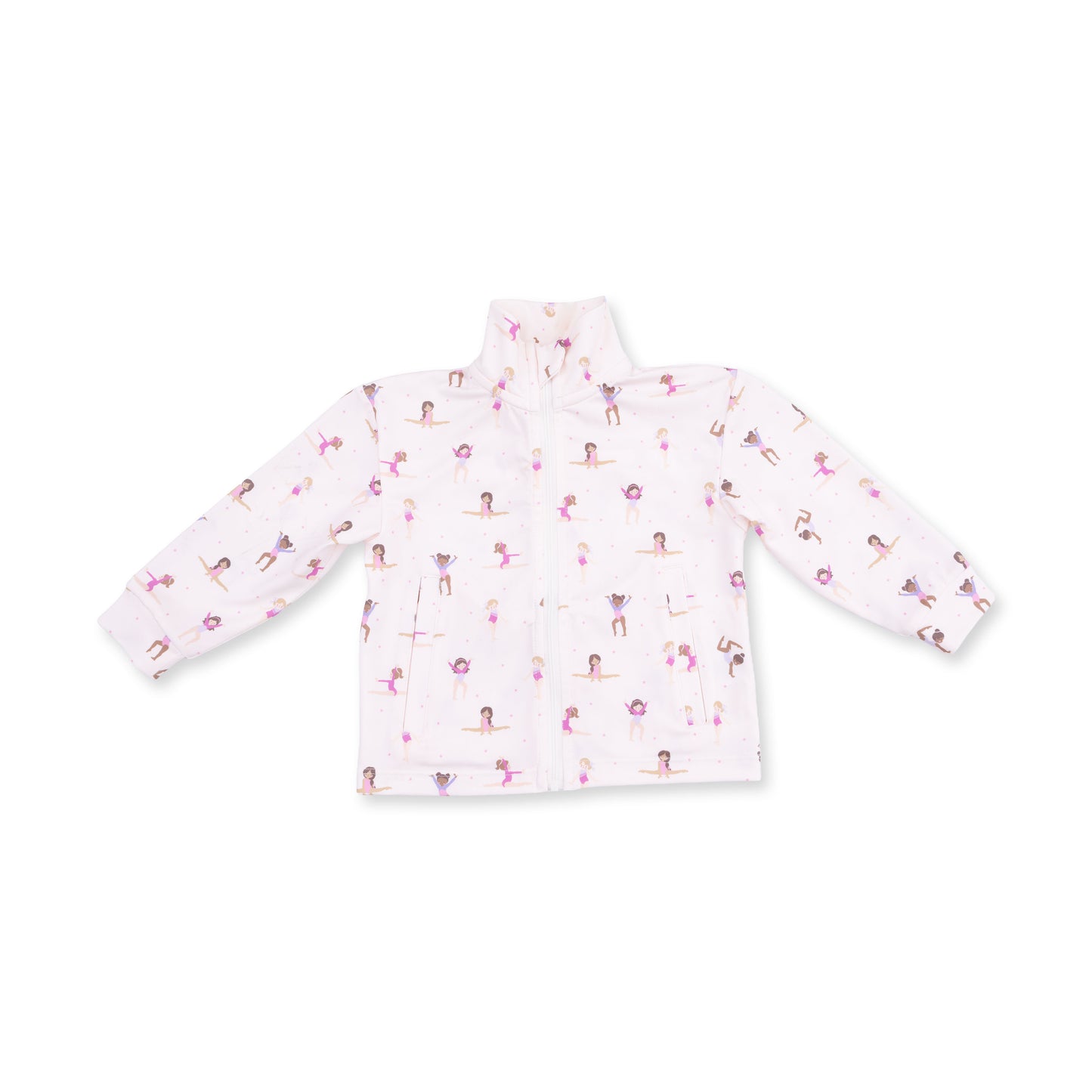 Tiny Tumblers Activewear - Mock Neck Active Jacket