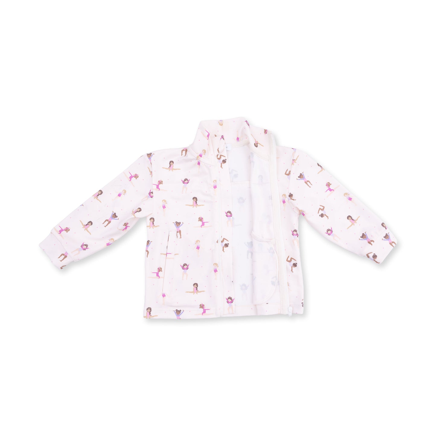 Tiny Tumblers Activewear - Mock Neck Active Jacket
