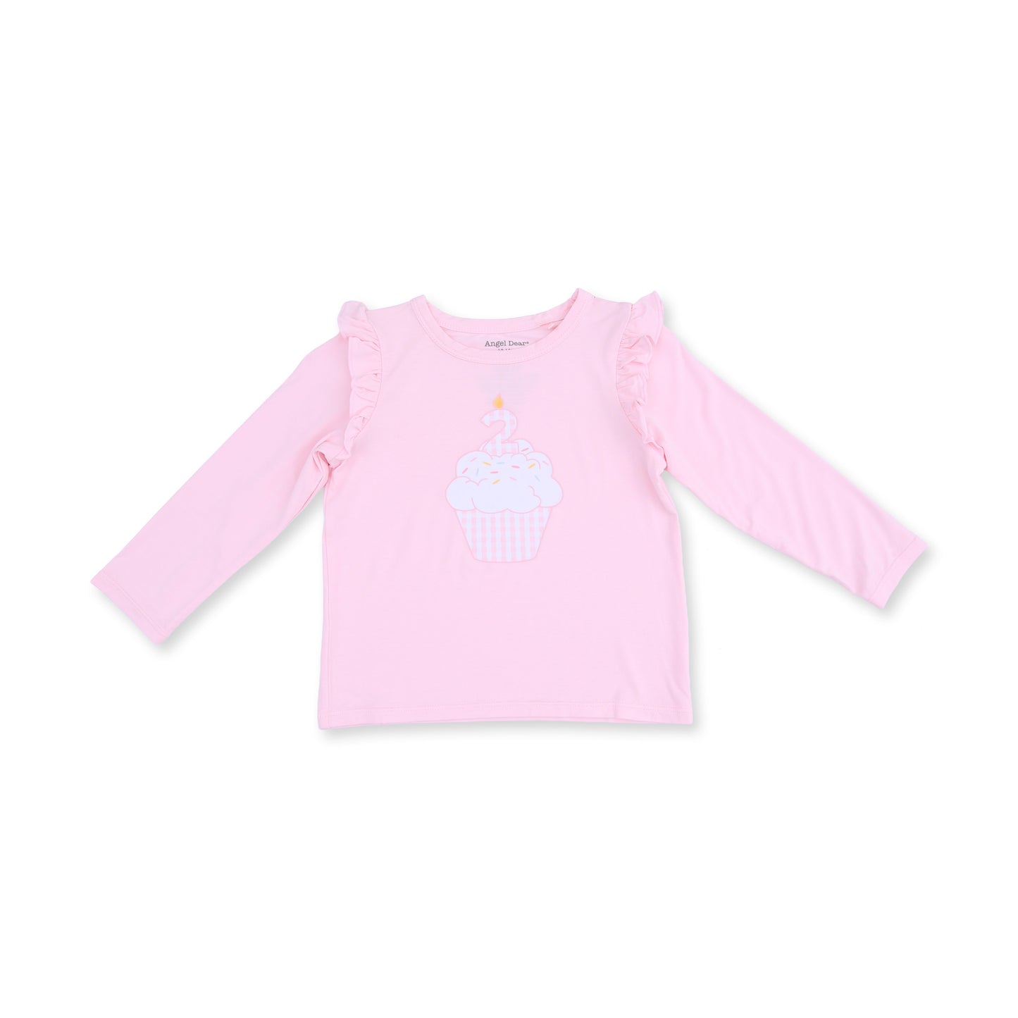2nd Birthday - Long Sleeve Ruffle Shirt
