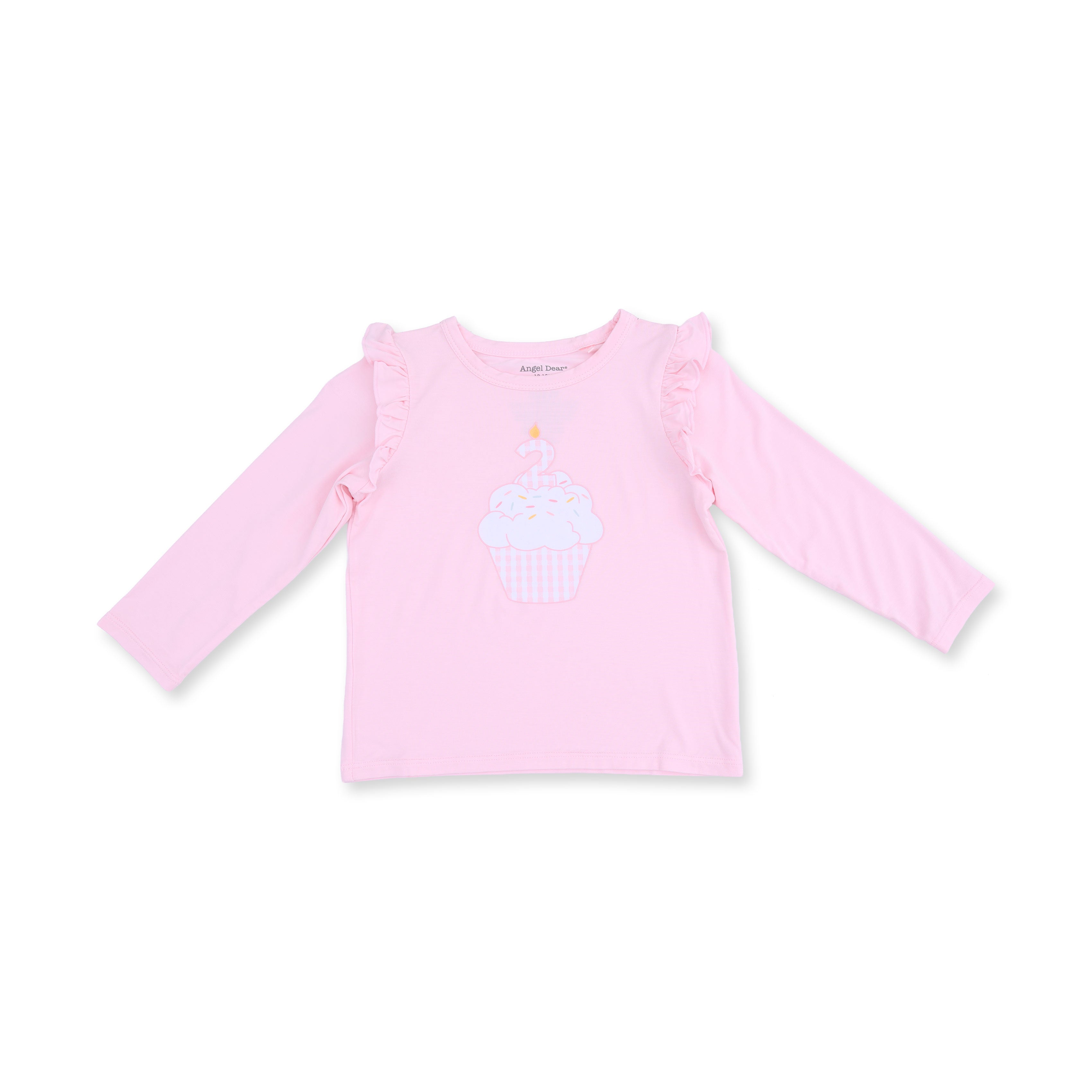 2nd Birthday - Long Sleeve Ruffle Shirt