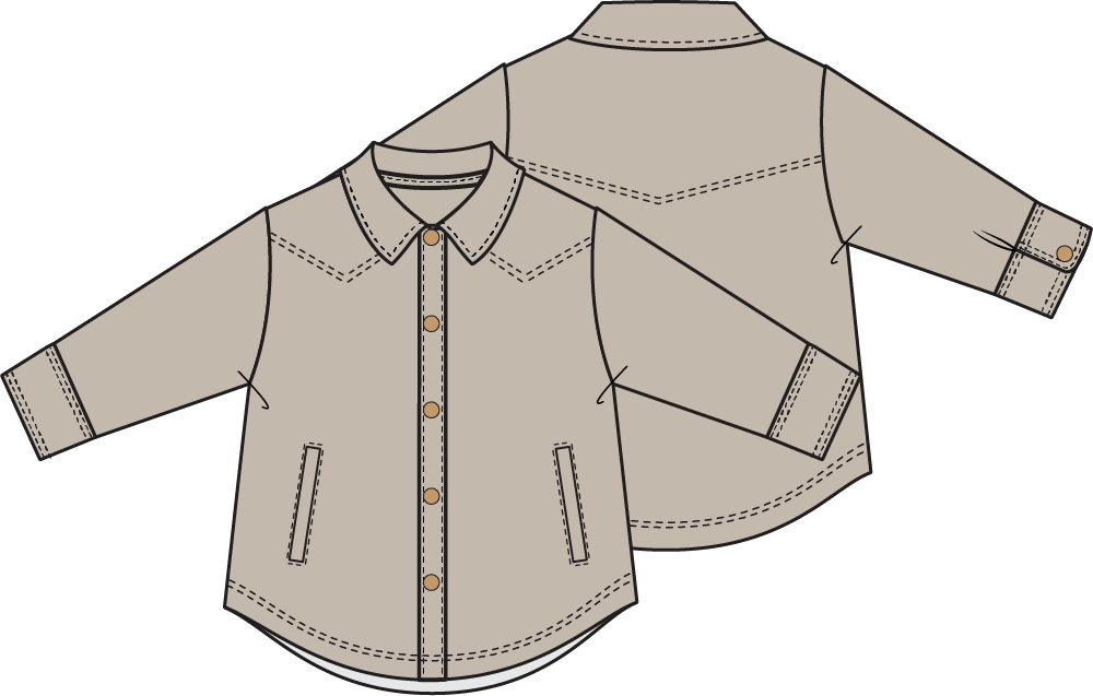 Peyote Corduroy - Cord Sh-acket