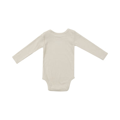 Bodysuit - Solid Birch Rib-Angel Dear