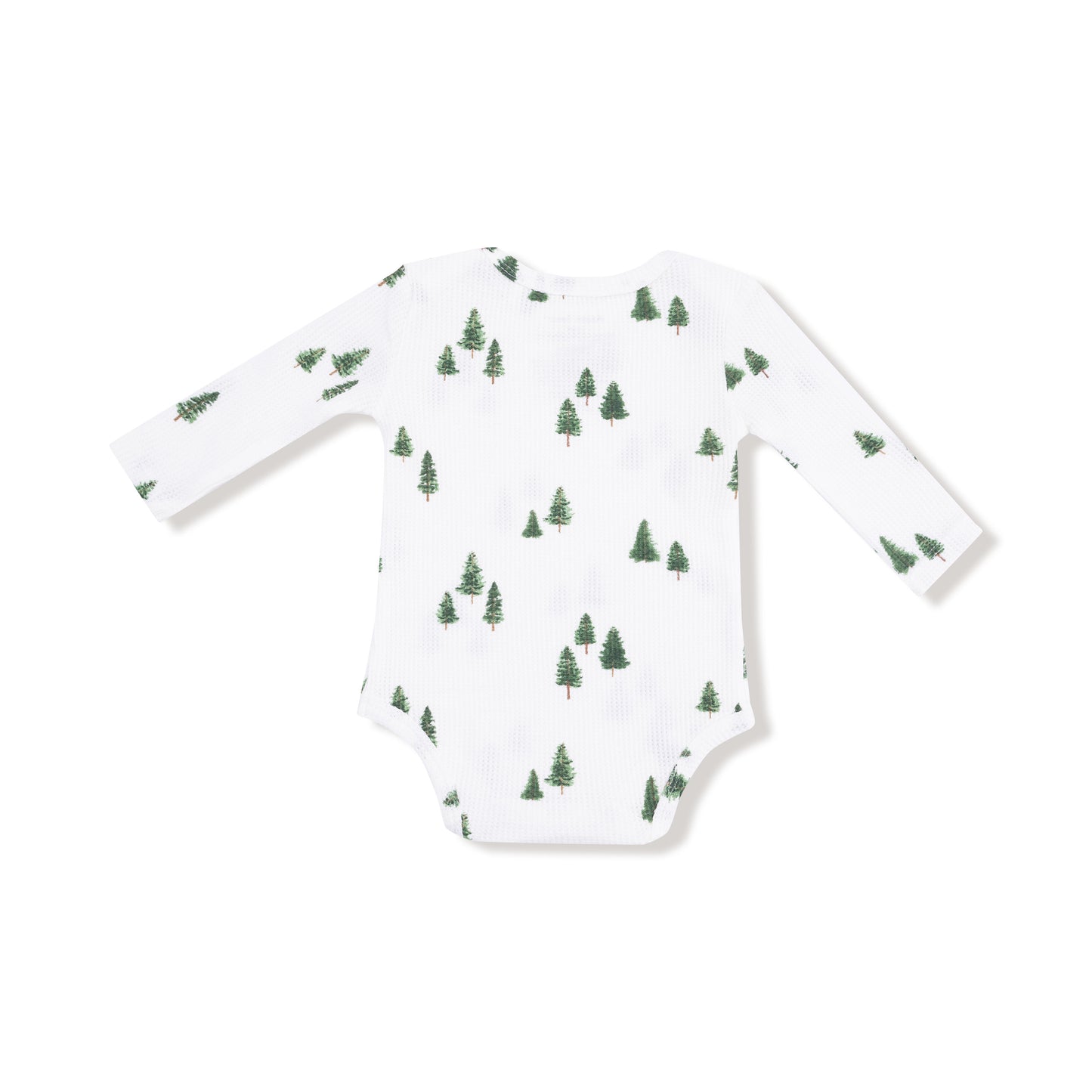Lap Shoulder Bodysuit in our  Tiny Forest print from Angel Dear
