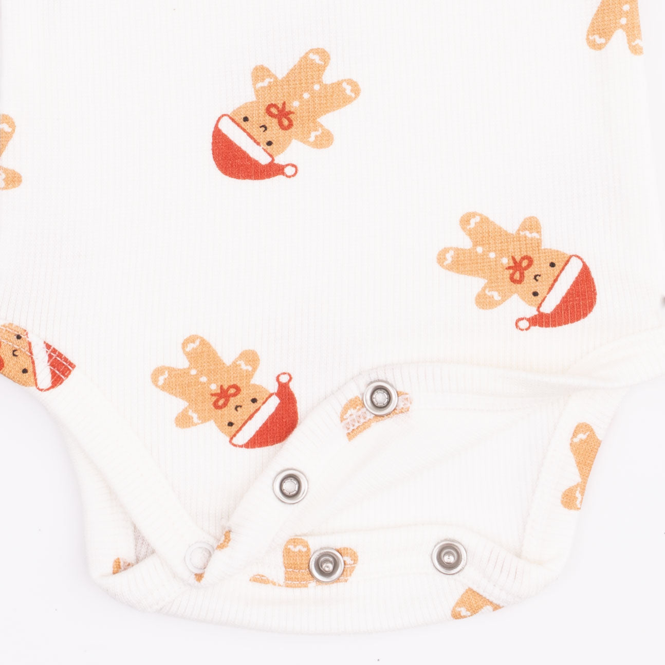 Simple Gingerbread - Long Sleeve Bodysuit