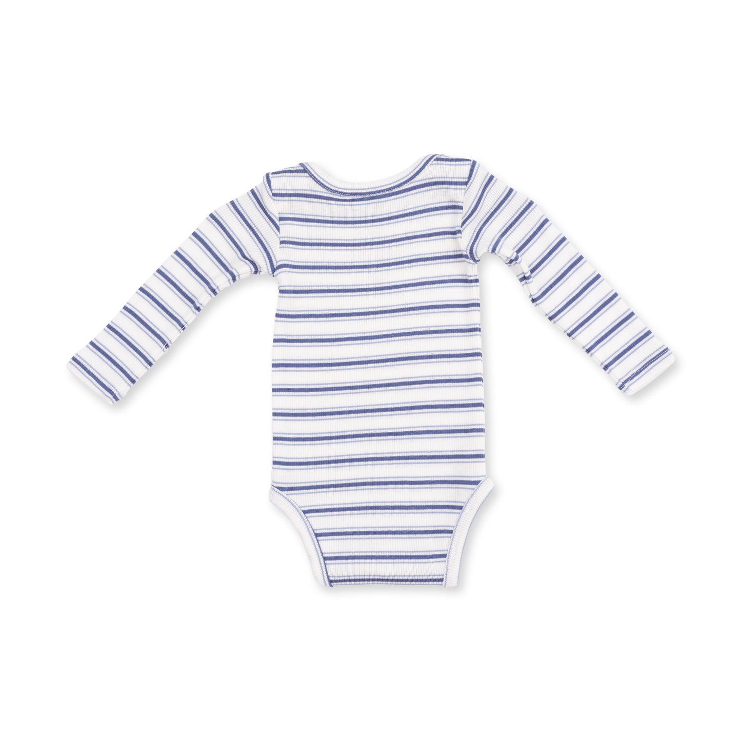 Vintage Stripe Blue - Long Sleeve Bodysuit