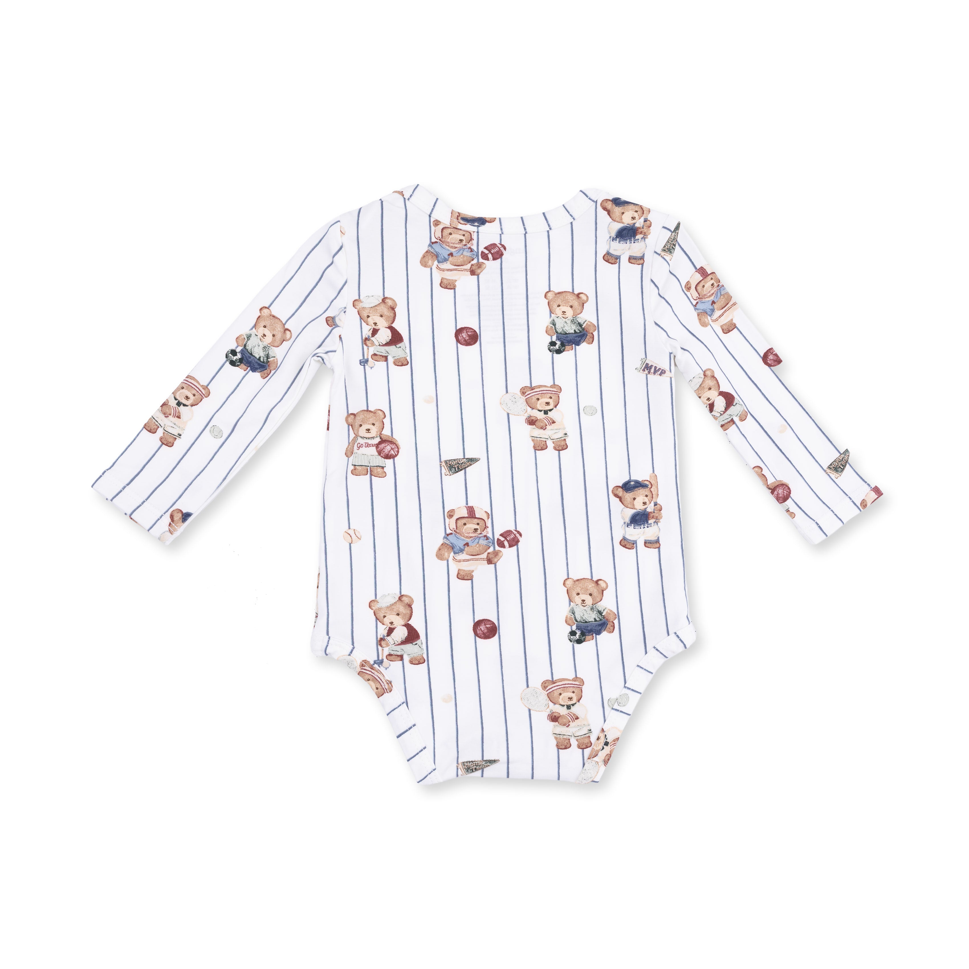 Mixed Sports Bears - Long Sleeve Bodysuit