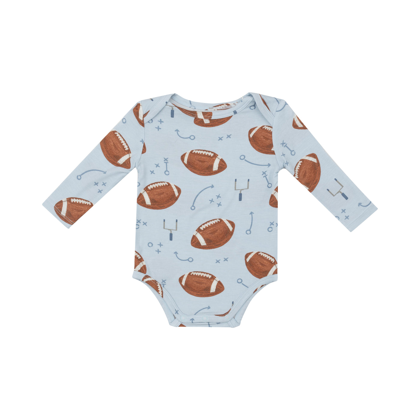 Bodysuit - Footballs Blue-Angel Dear