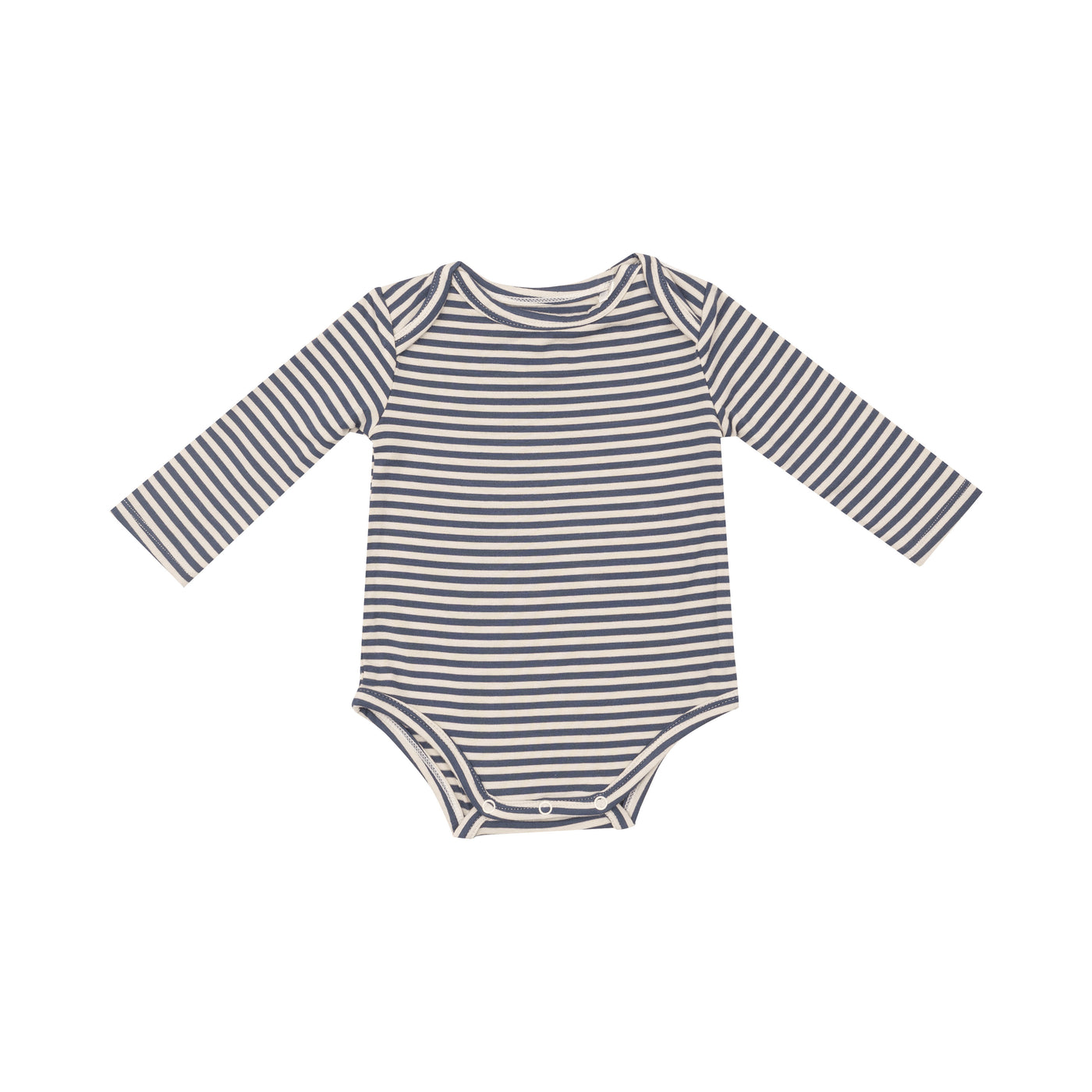 Bodysuit - Footballs + Navy & Oat Stripe-Angel Dear