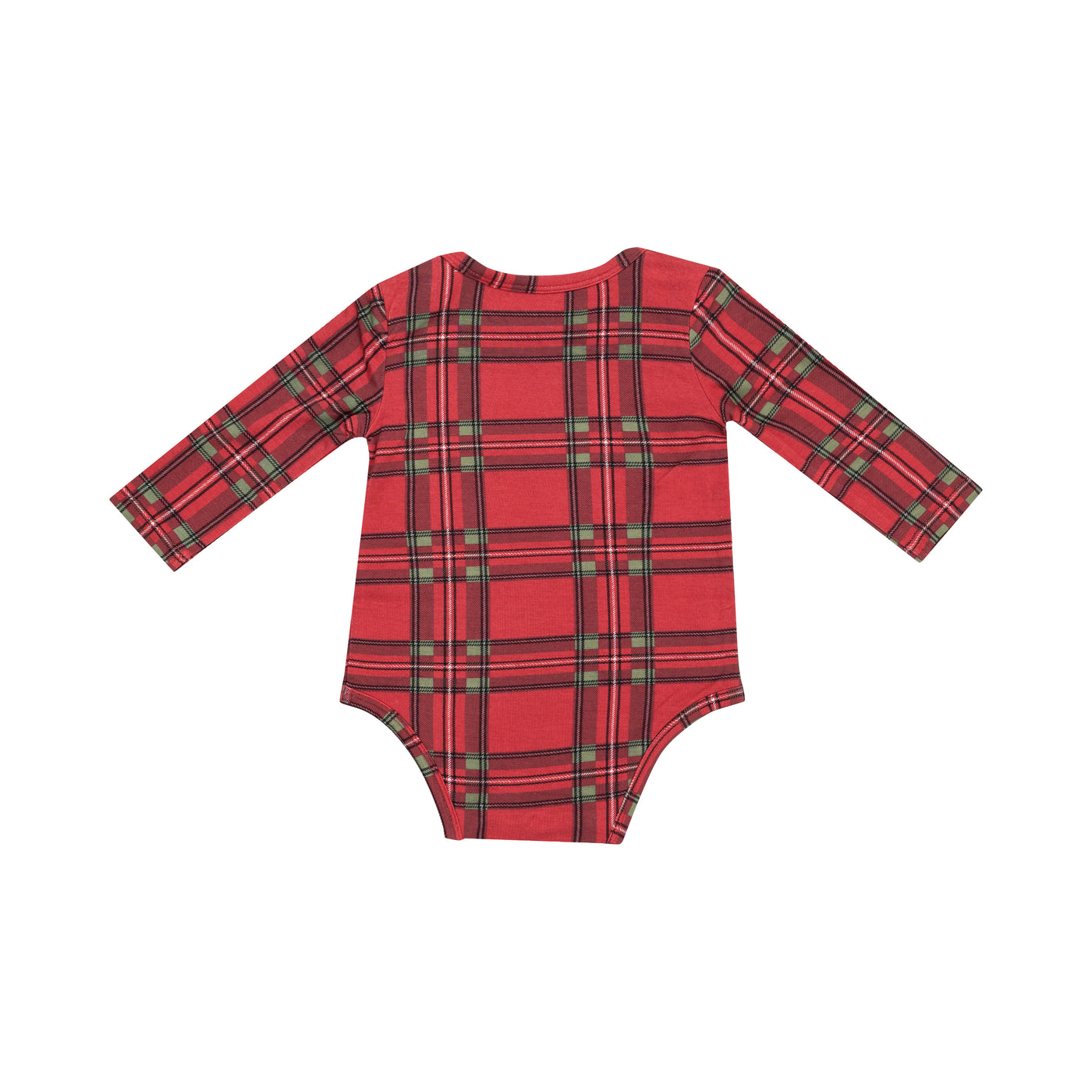 Bodysuit - Vintage Holiday Plaid-Angel Dear