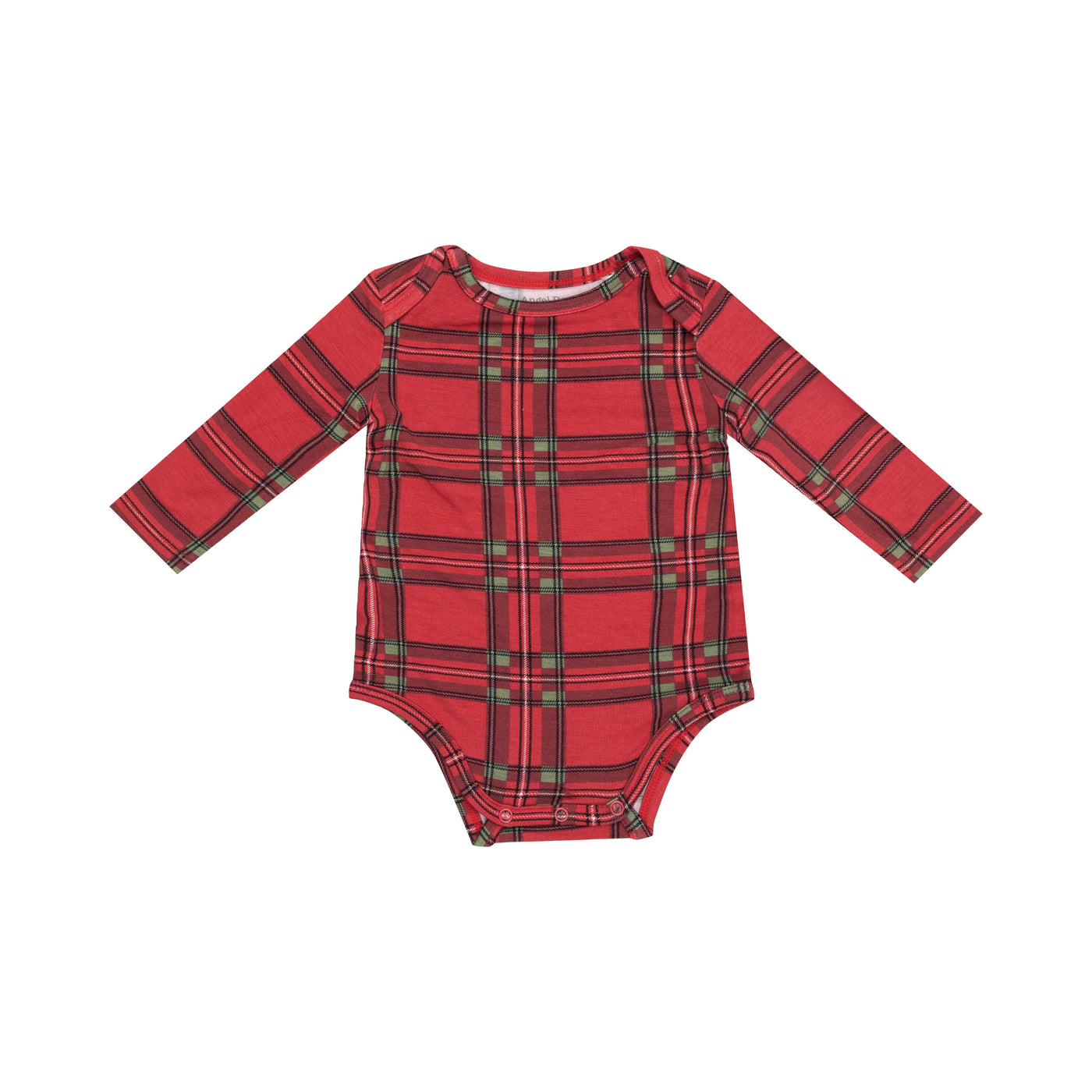 Bodysuit - Vintage Holiday Plaid-Angel Dear