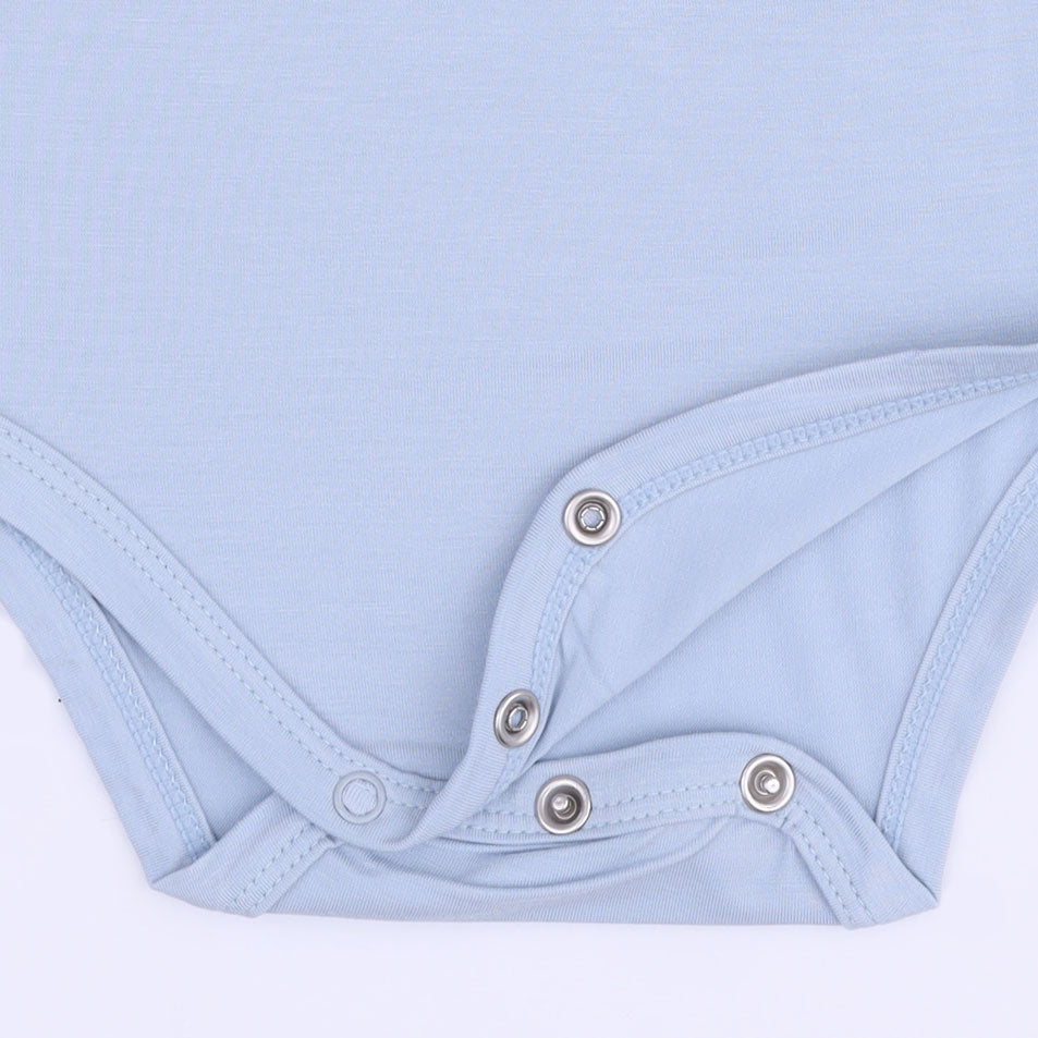 First Birthday Blue - Long Sleeve Bodysuit