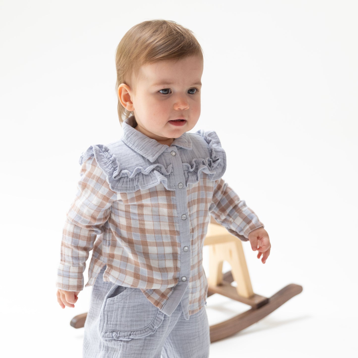 Western Plaid - Loretta Top