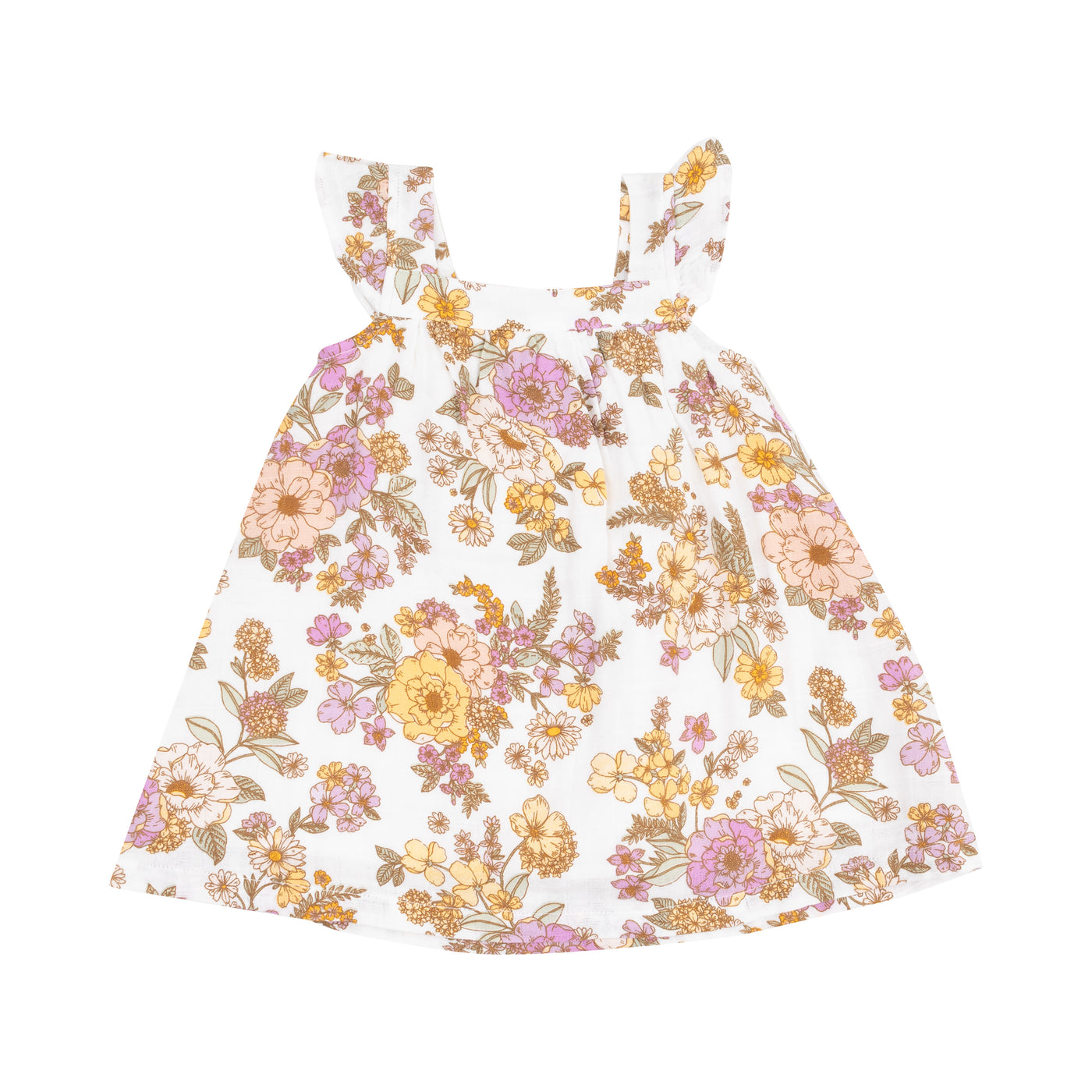 Sundress & Diaper Cover - Anna May Floral