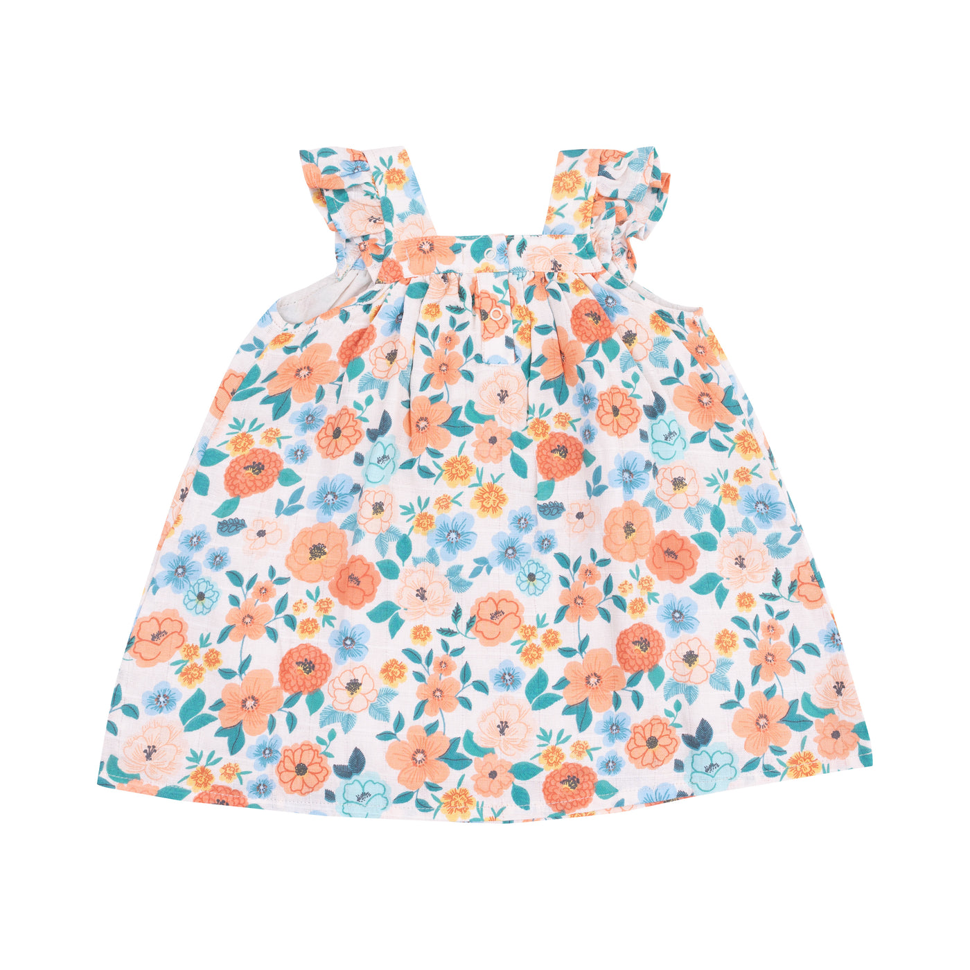 Sundress & Diaper Cover - Flower Cart