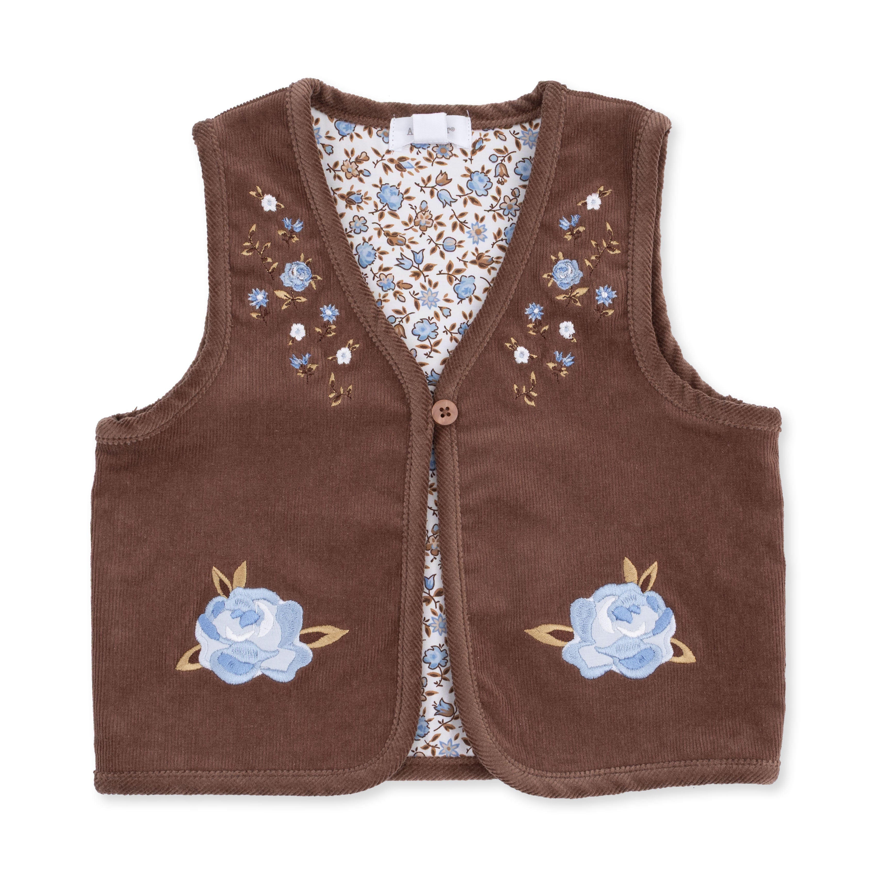 Hazel Floral - Vest with Lining