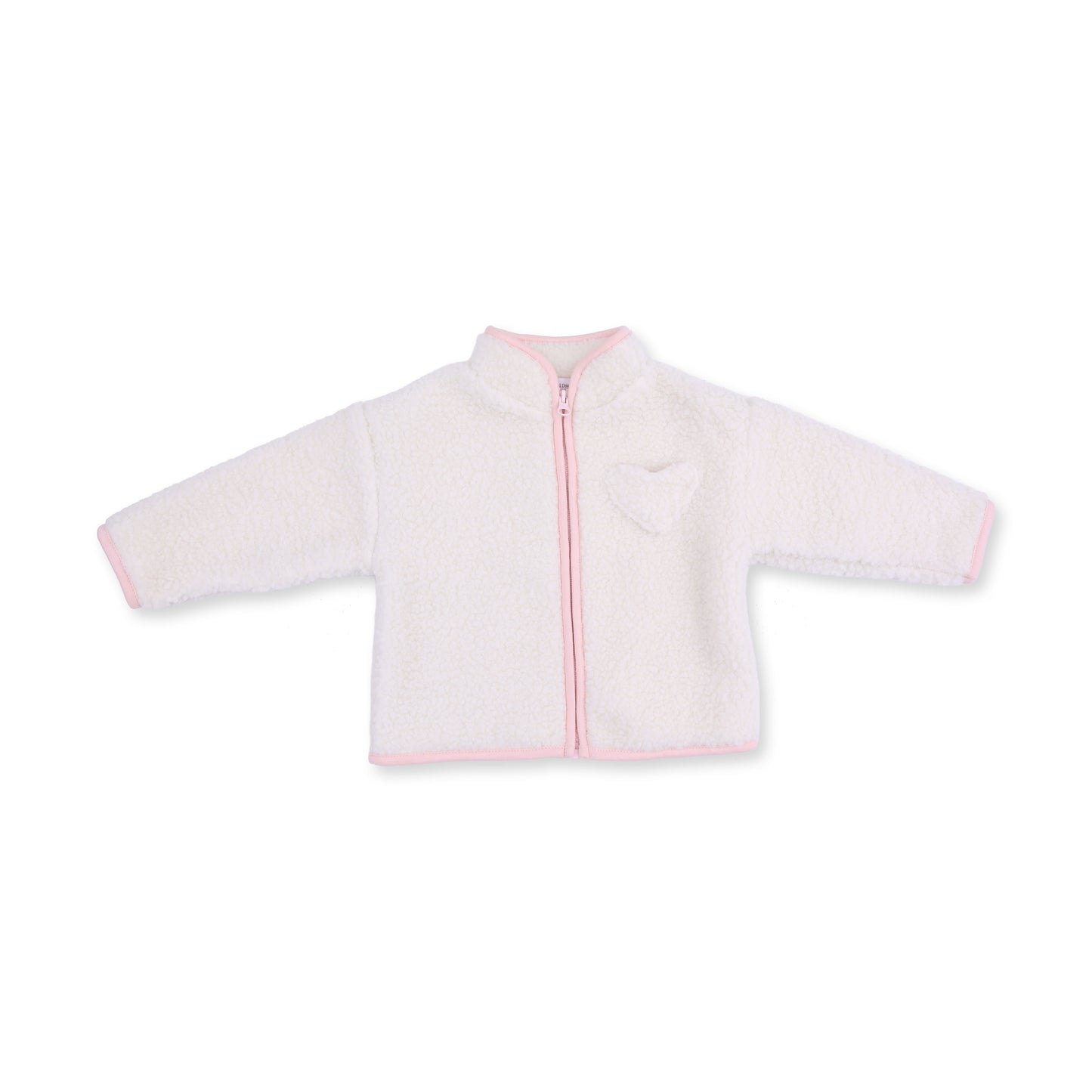 Sherpa - Zip Jacket With Lining Pink
