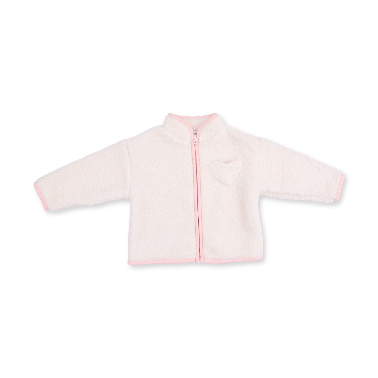 Sherpa - Zip Jacket With Lining Pink