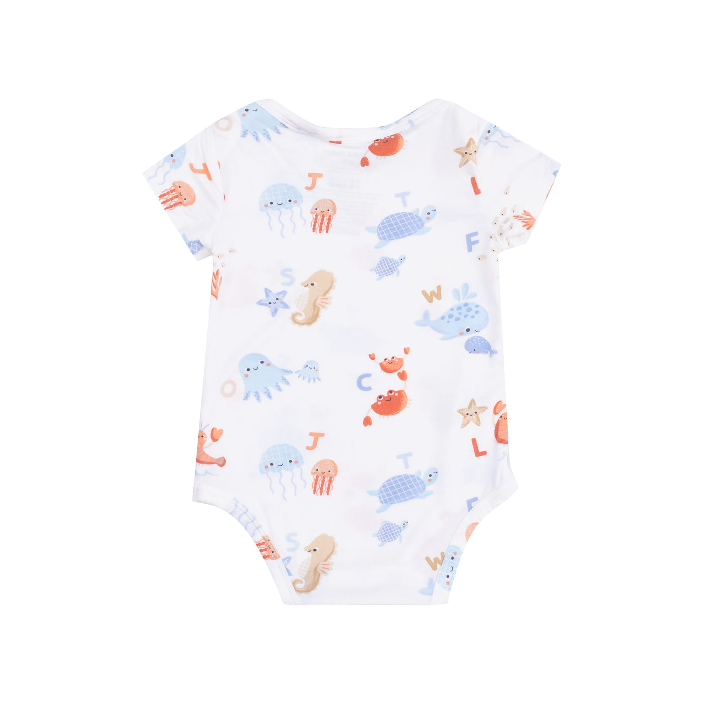 Short Sleeve Bodysuit - Coastal ABCs