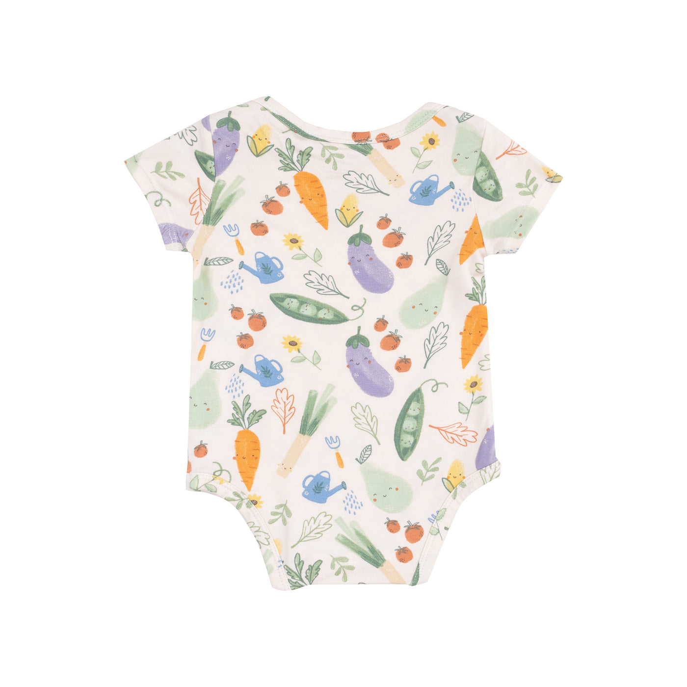 Short Sleeve Bodysuit - Veggie Patch