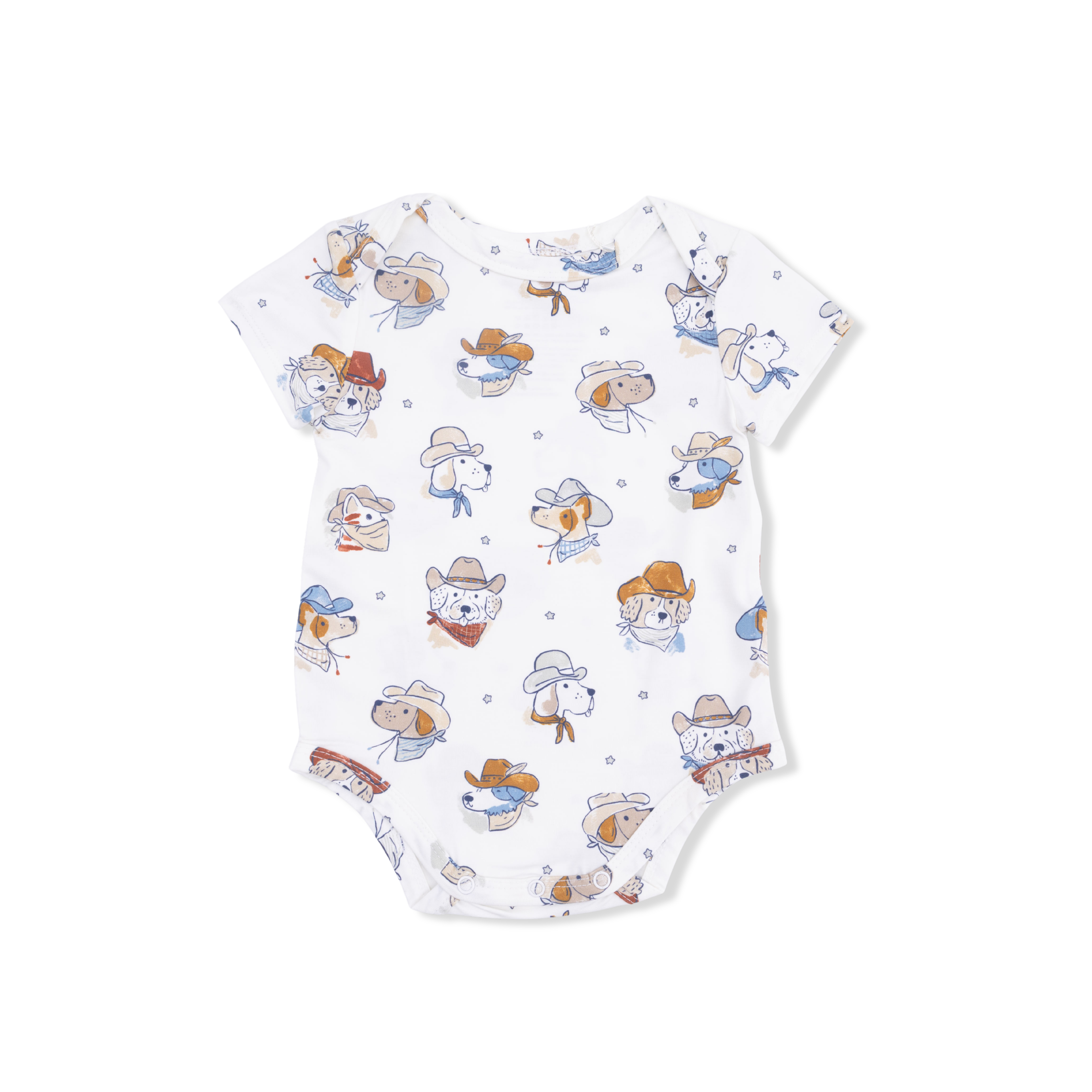 Cowdogs - Short Sleeve Bodysuit-Angel Dear