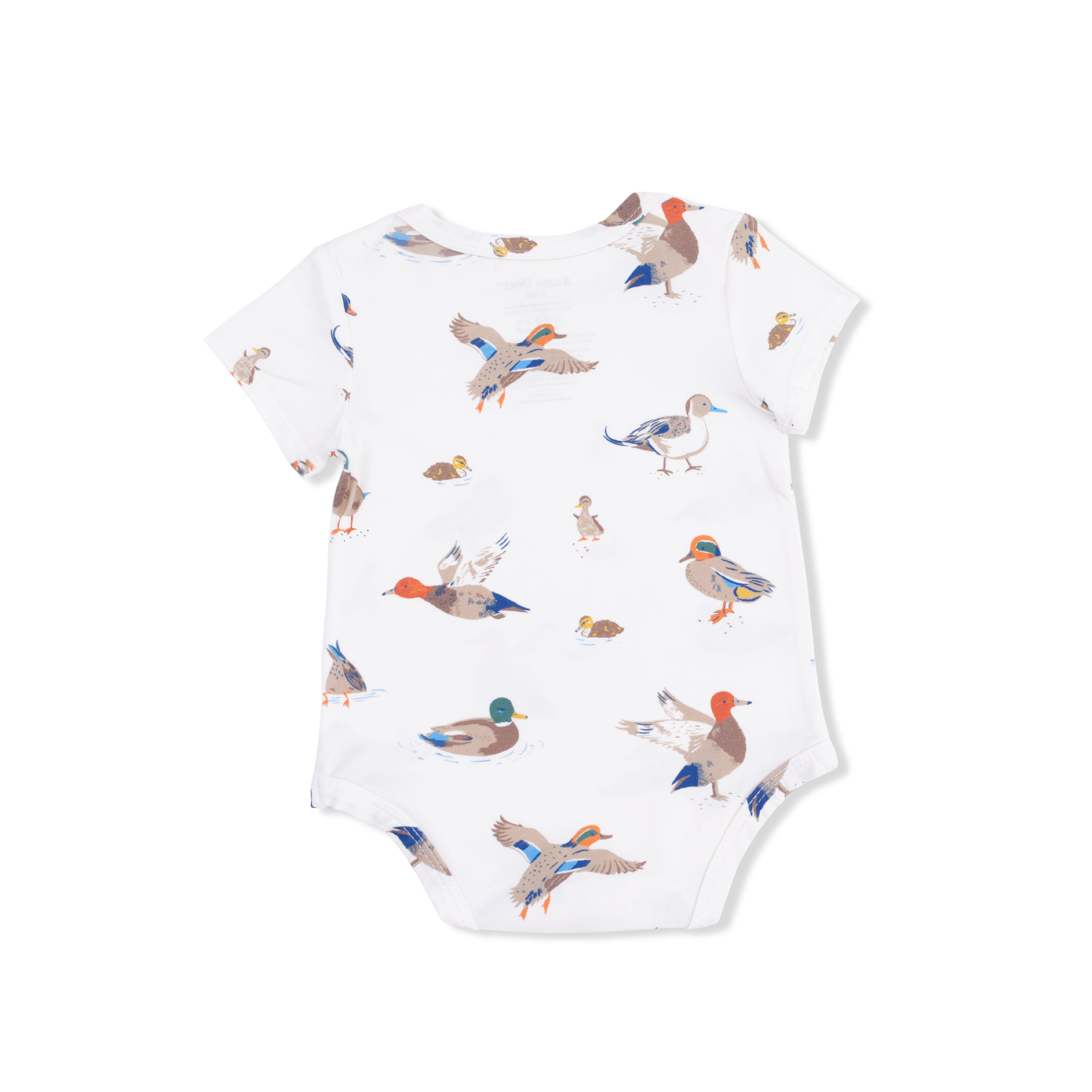 Ducks - Short Sleeve Bodysuit-Angel Dear