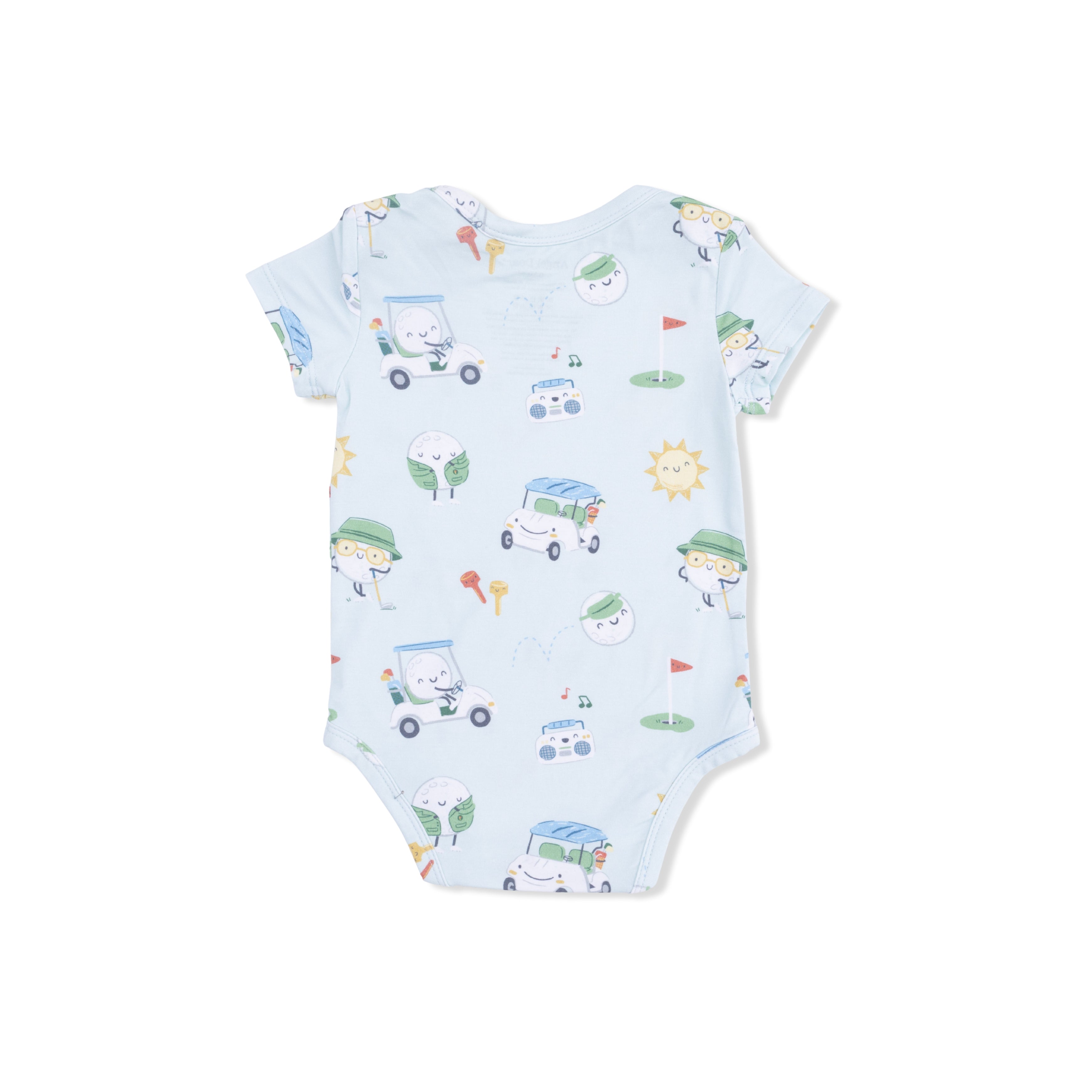 Golf Pros - Short Sleeve Bodysuit-Angel Dear