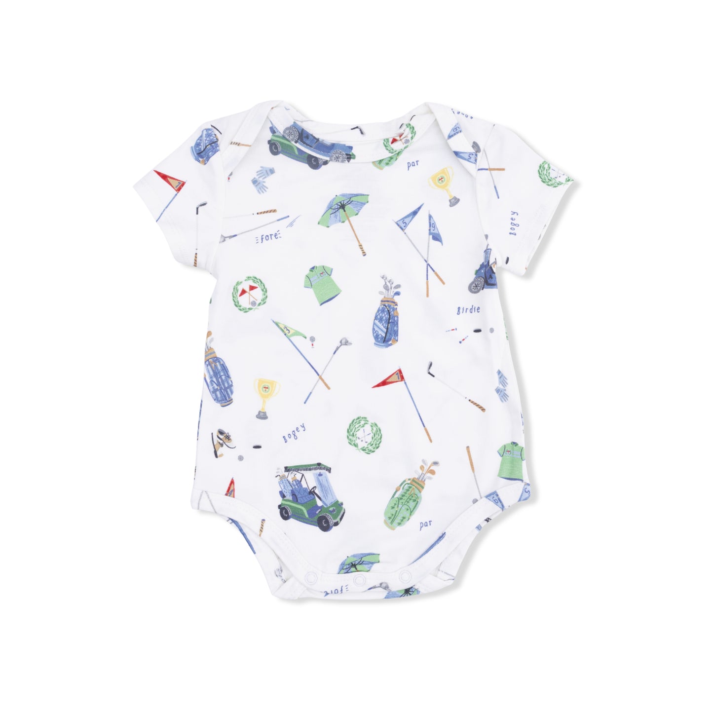 Golf Things - Short Sleeve Bodysuit-Angel Dear