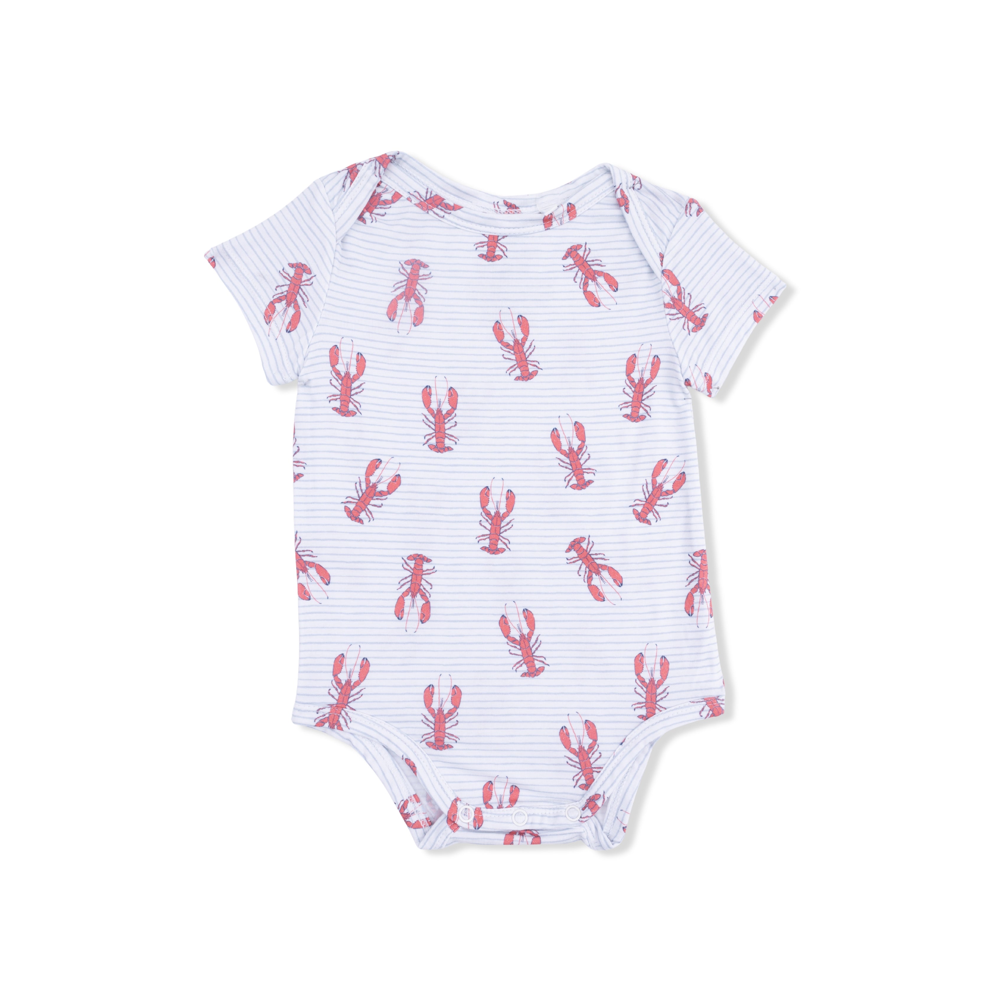 Lobsters - Short Sleeve Bodysuit-Angel Dear