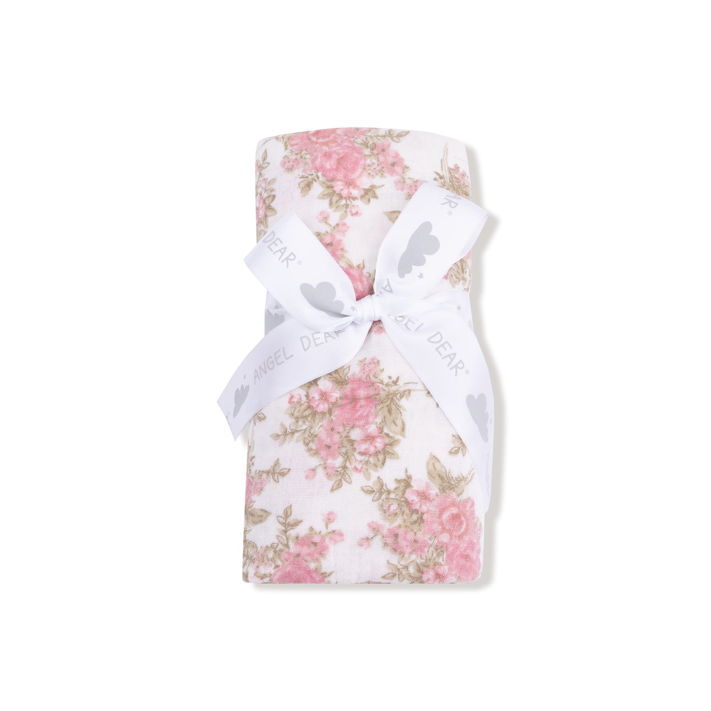 Swaddle Blanket in our  Heirloom Bouquets print from Angel Dear