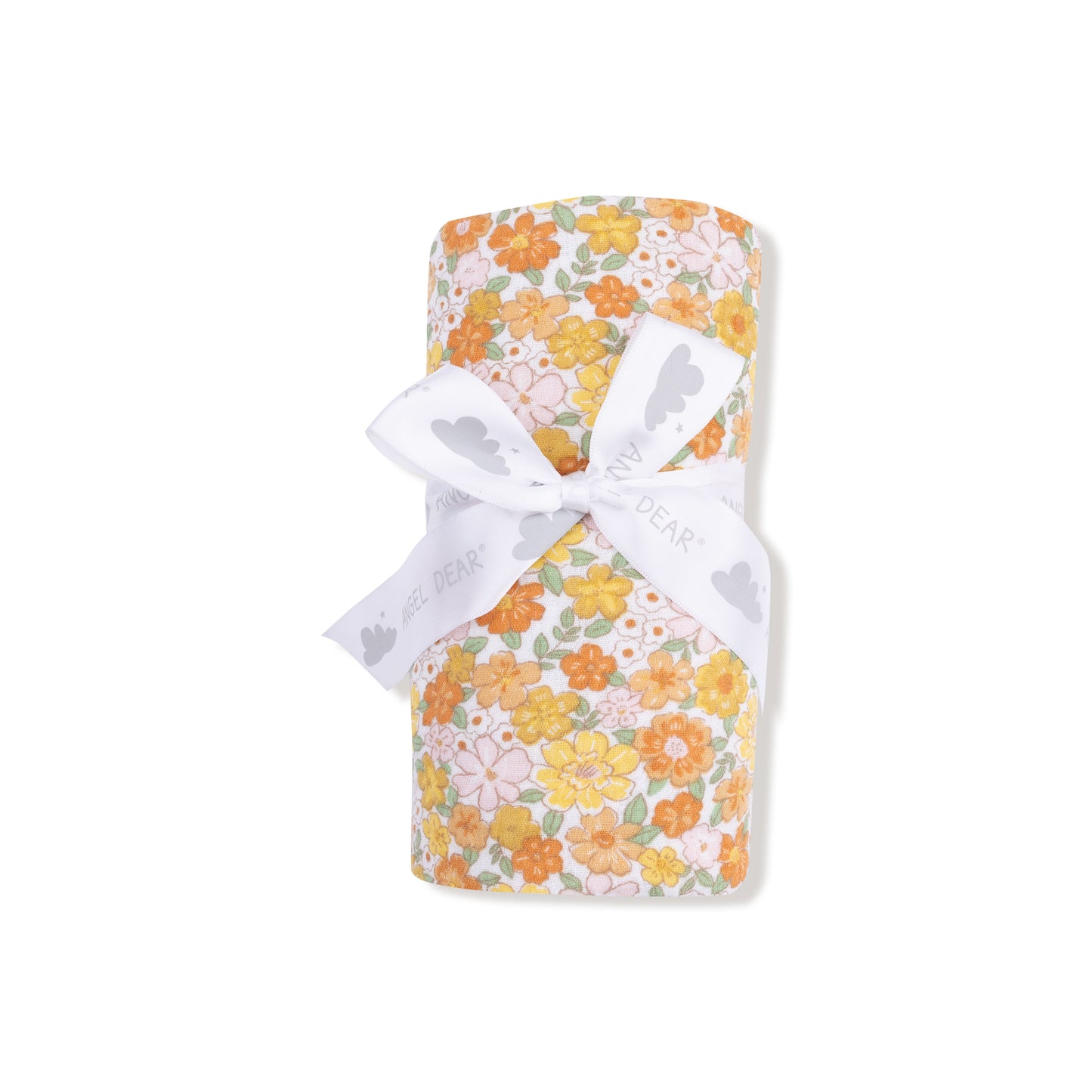 Swaddle Blanket in our  Sweet Amber Floral print from Angel Dear