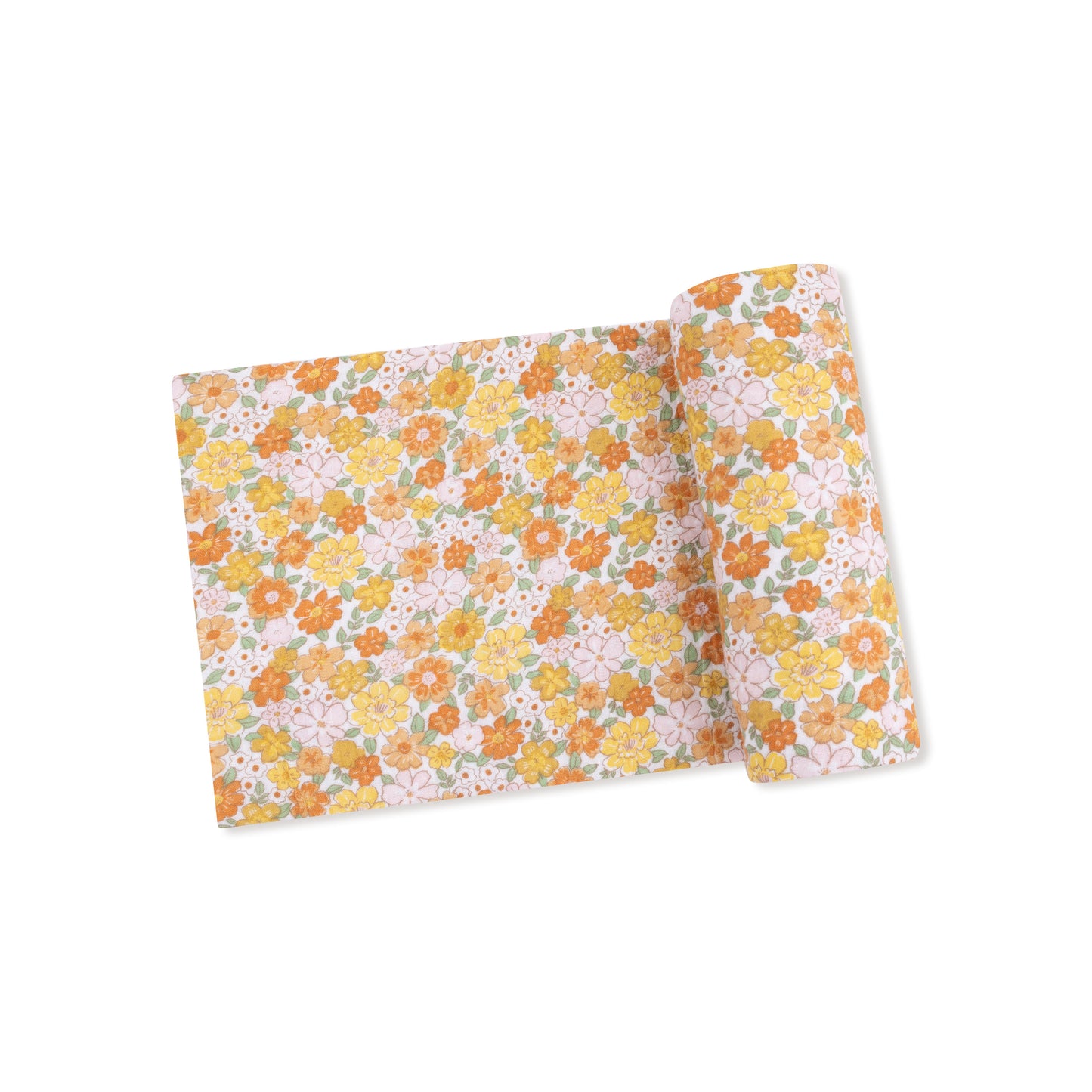 Swaddle Blanket in our  Sweet Amber Floral print from Angel Dear