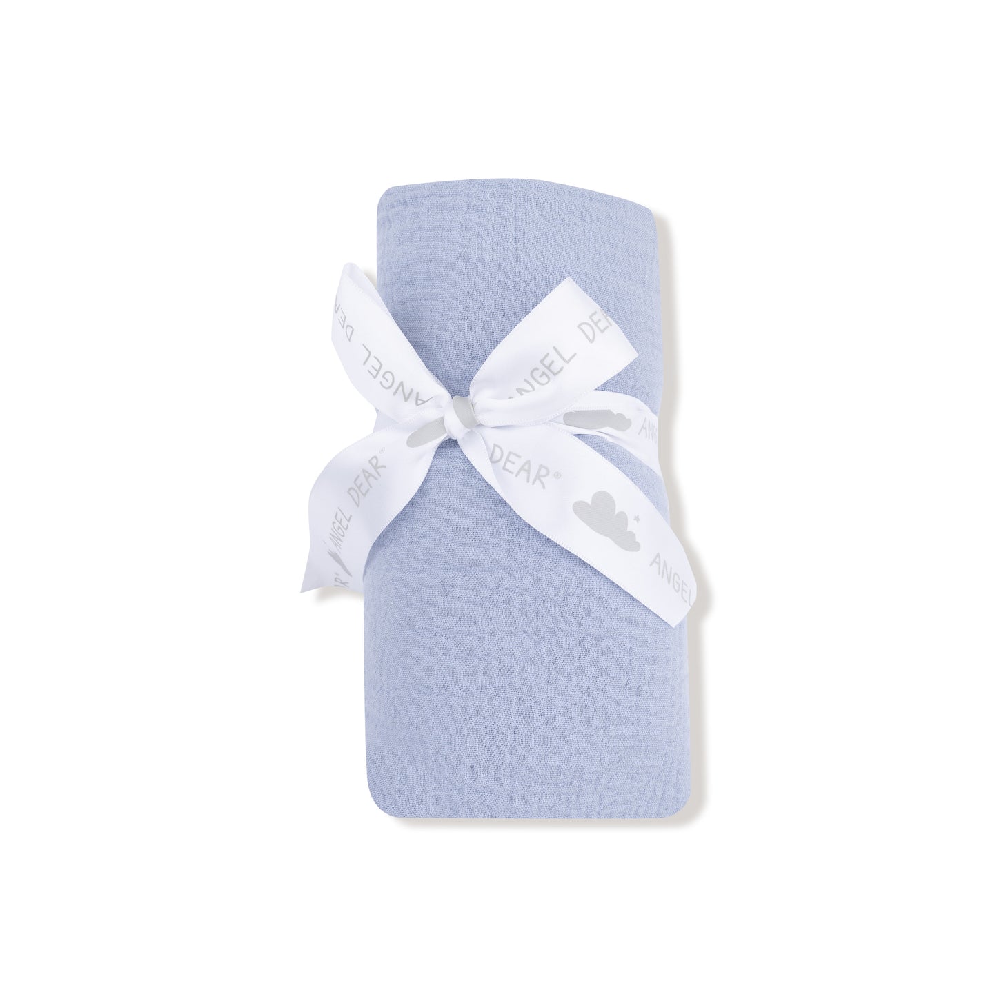 Swaddle Blanket in our  Soft Chambray print from Angel Dear