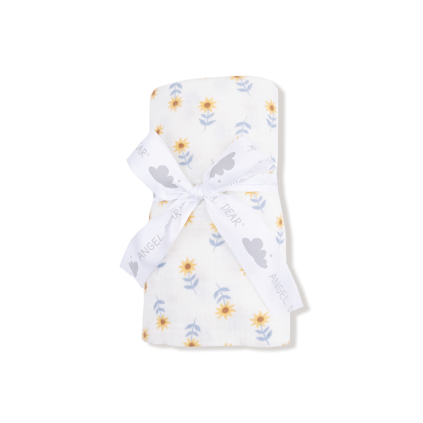 Swaddle Blanket in our  Western Sunflower print from Angel Dear