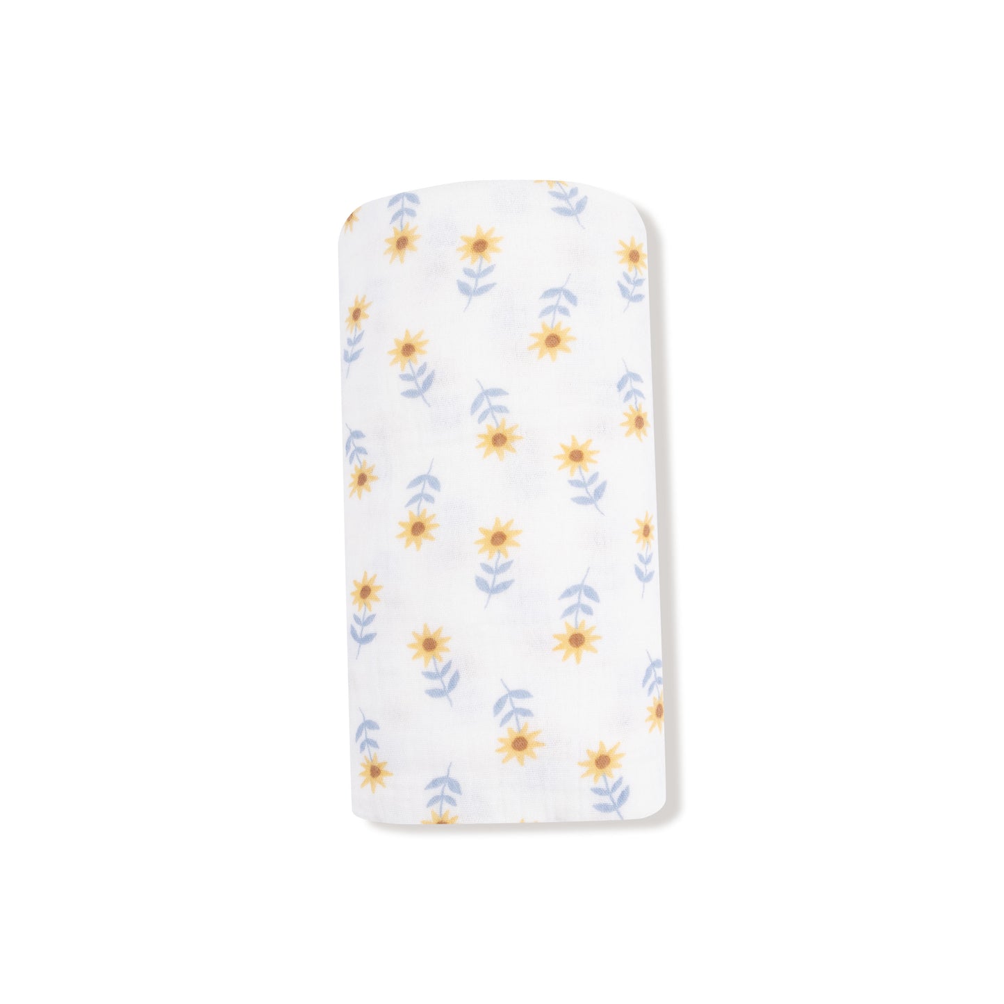 Swaddle Blanket in our  Western Sunflower print from Angel Dear