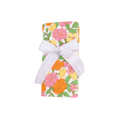 Swaddle Blanket- Botanical Retro Floral