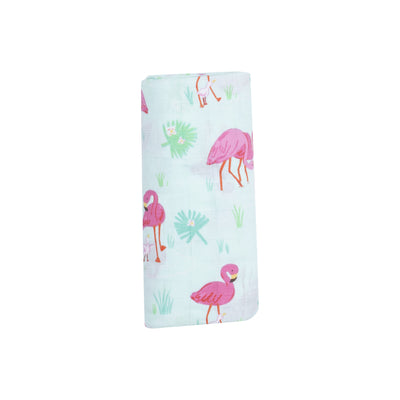 Swaddle Blanket - Flamingos