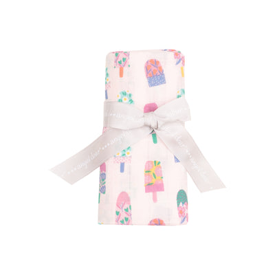 Swaddle Blanket - Floral Popsicles