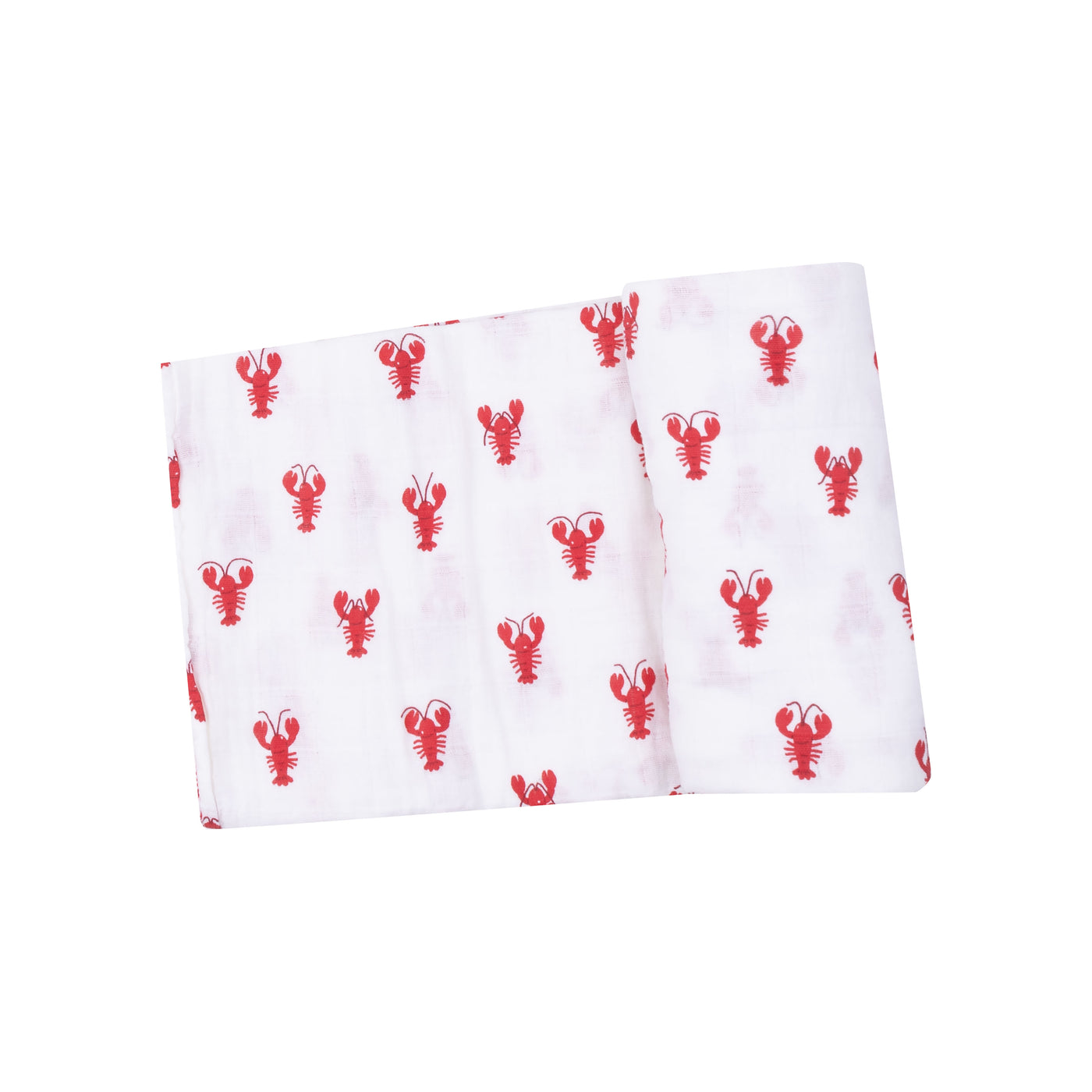 Swaddle Blanket - Lobster Muslin