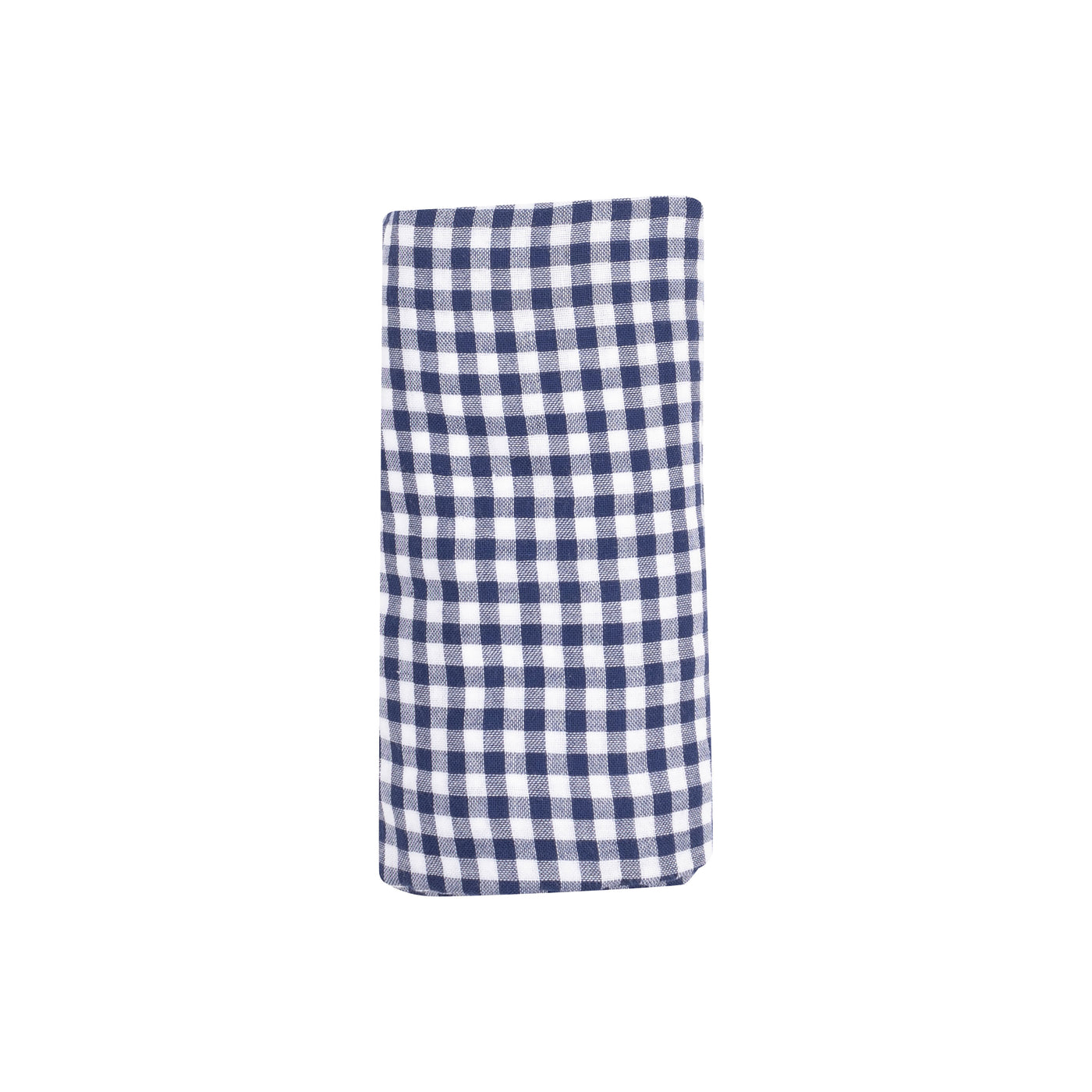 Swaddle Blanket - Navy Gingham