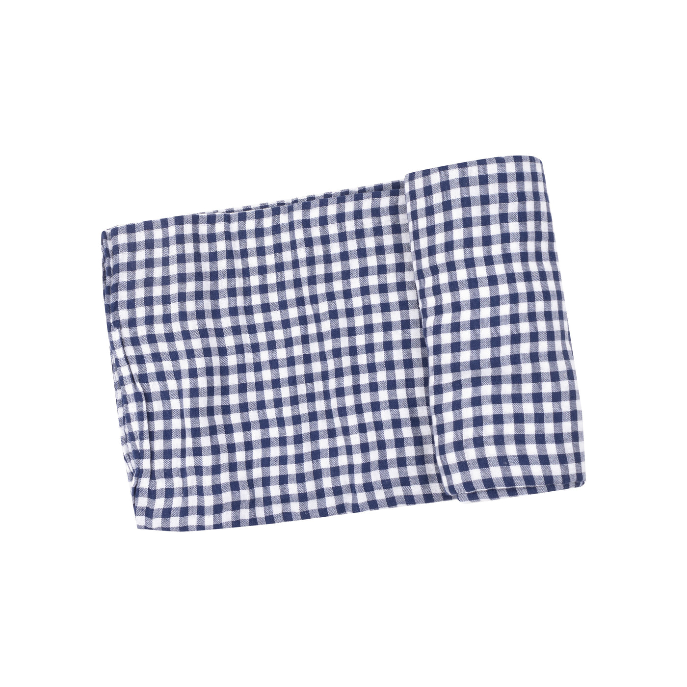 Swaddle Blanket - Navy Gingham