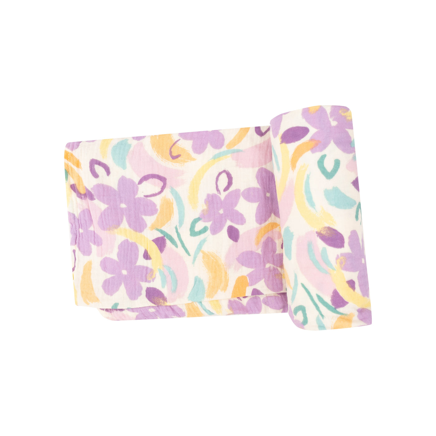 Swaddle Blanket - Painty Daisy