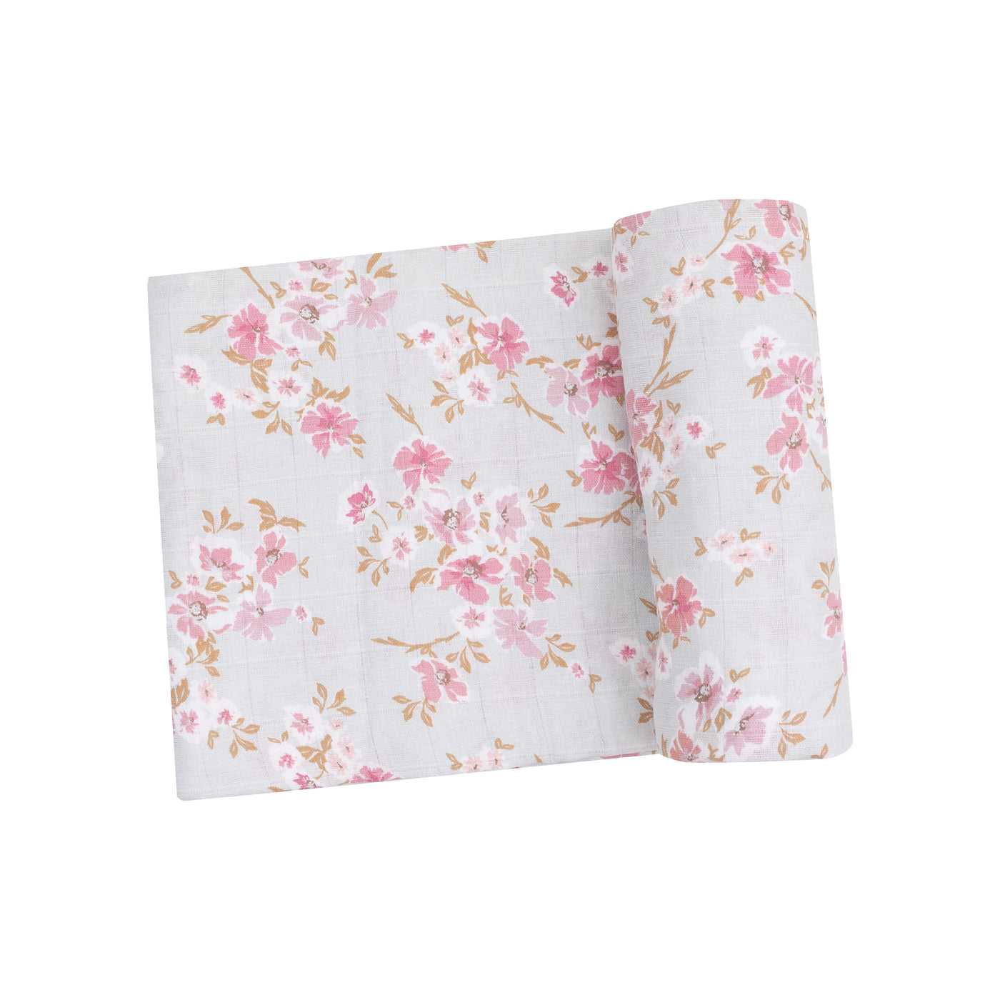 Swaddle Blanket - Pink Phlox Floral