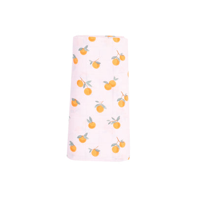 Swaddle Blanket - Sweet Clementines