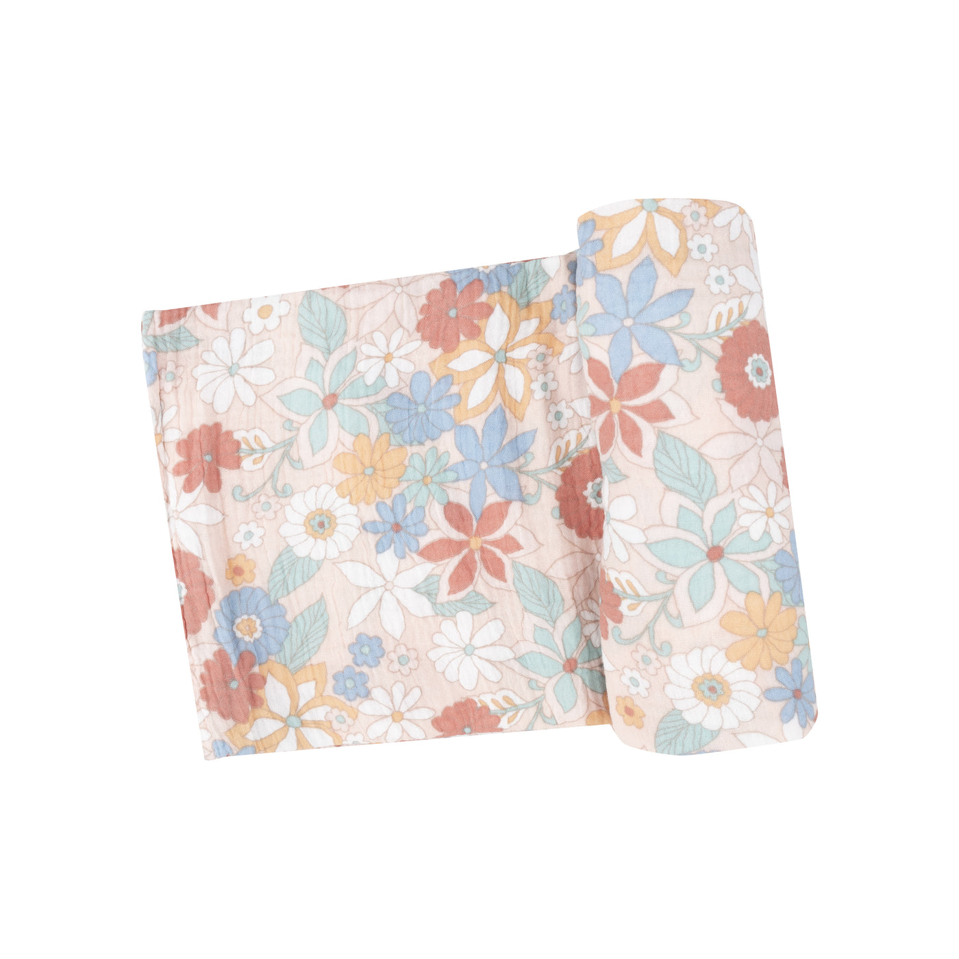 Swaddle Blanket - Tropical Retro Floral